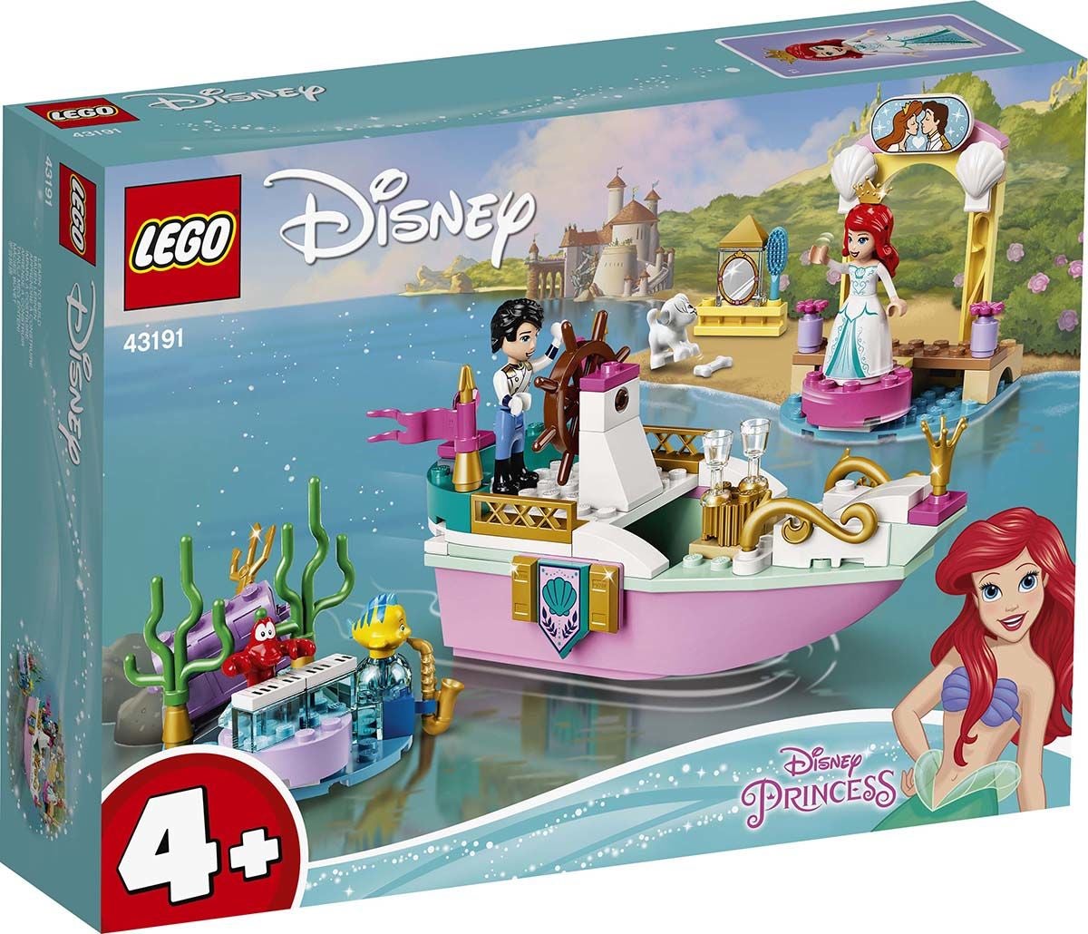 LEGO Disney Prinsessat 43191 Arielin Juhlavene