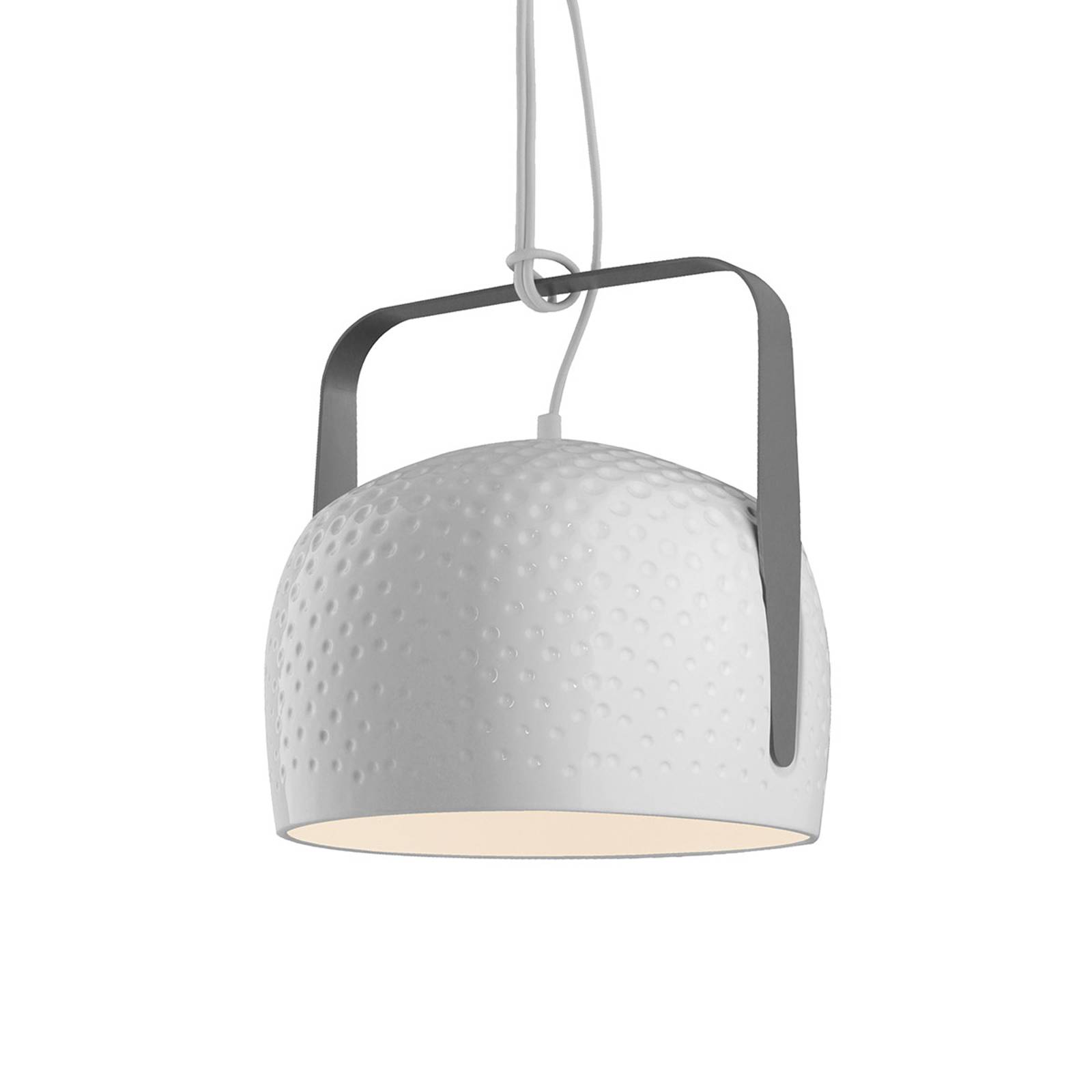 Karman Bag -riippuvalo valkoinen 21 cm kuvioitu