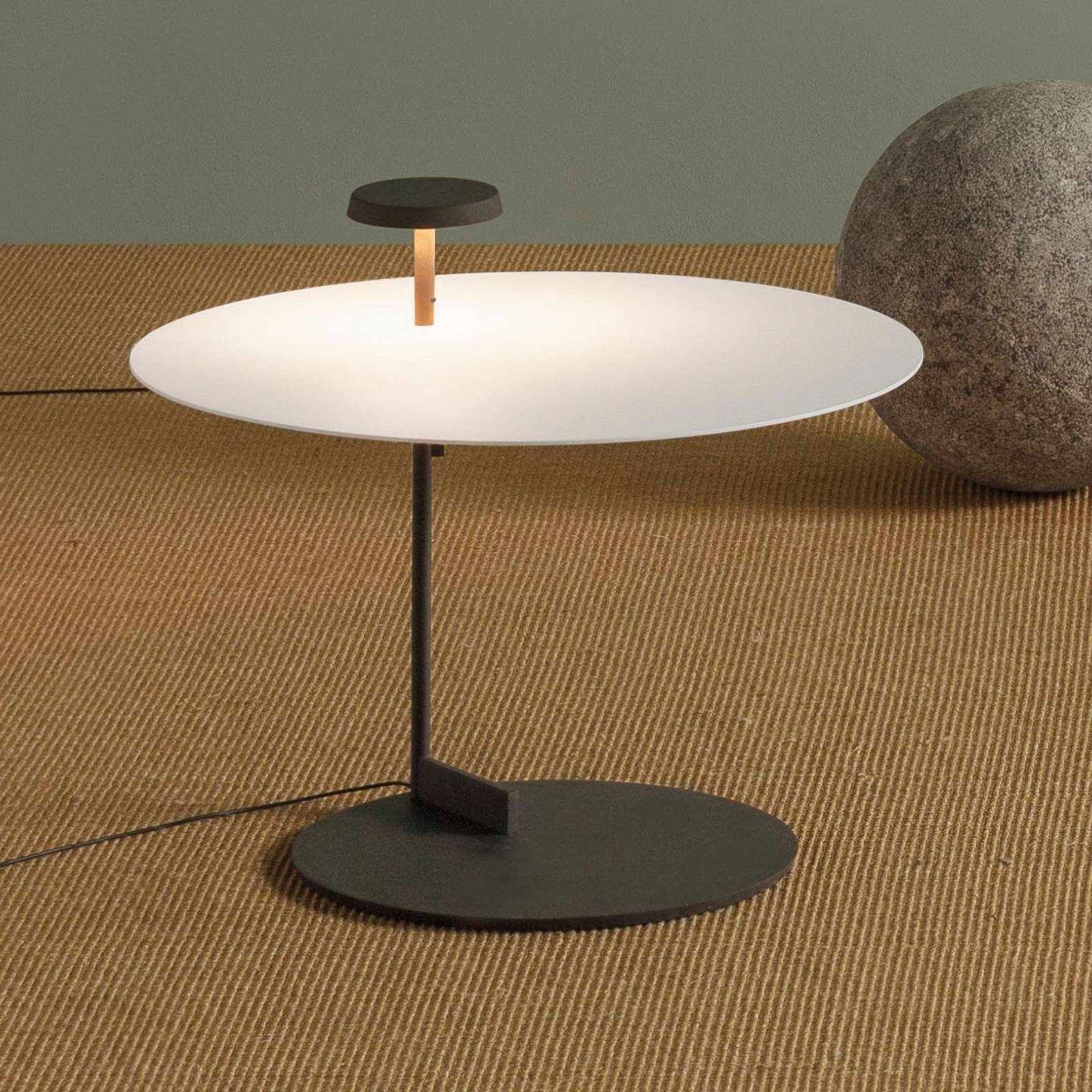 Vibia Flat -LED-lattiavalo 43 cm, himmennettävä