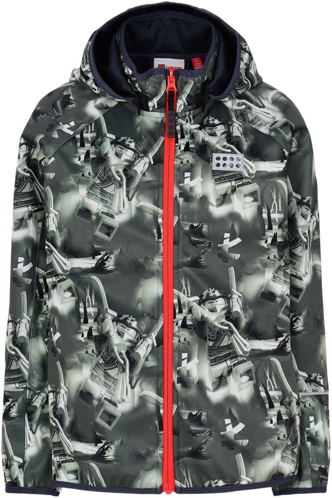 LEGO Wear Sakso Softshell Takki, Dark Green, 104