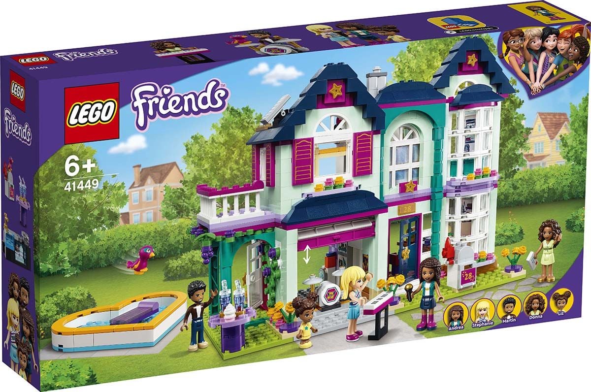 LEGO Friends 41449 Andrean Omakotitalo