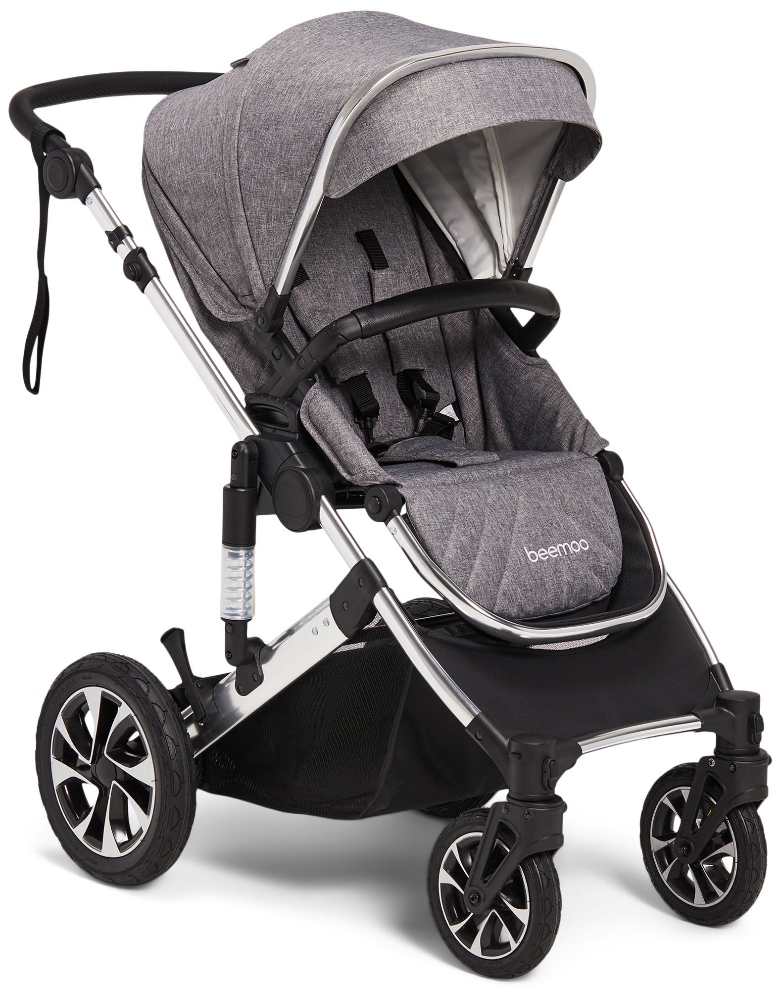 Beemoo Maxi 4 Lastenrattaat, Grey/Silver