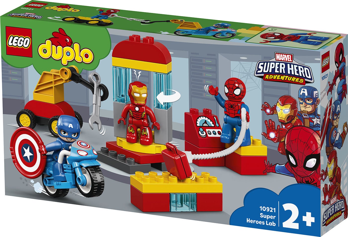 LEGO DUPLO 10921 Supersankarien Laboratorio