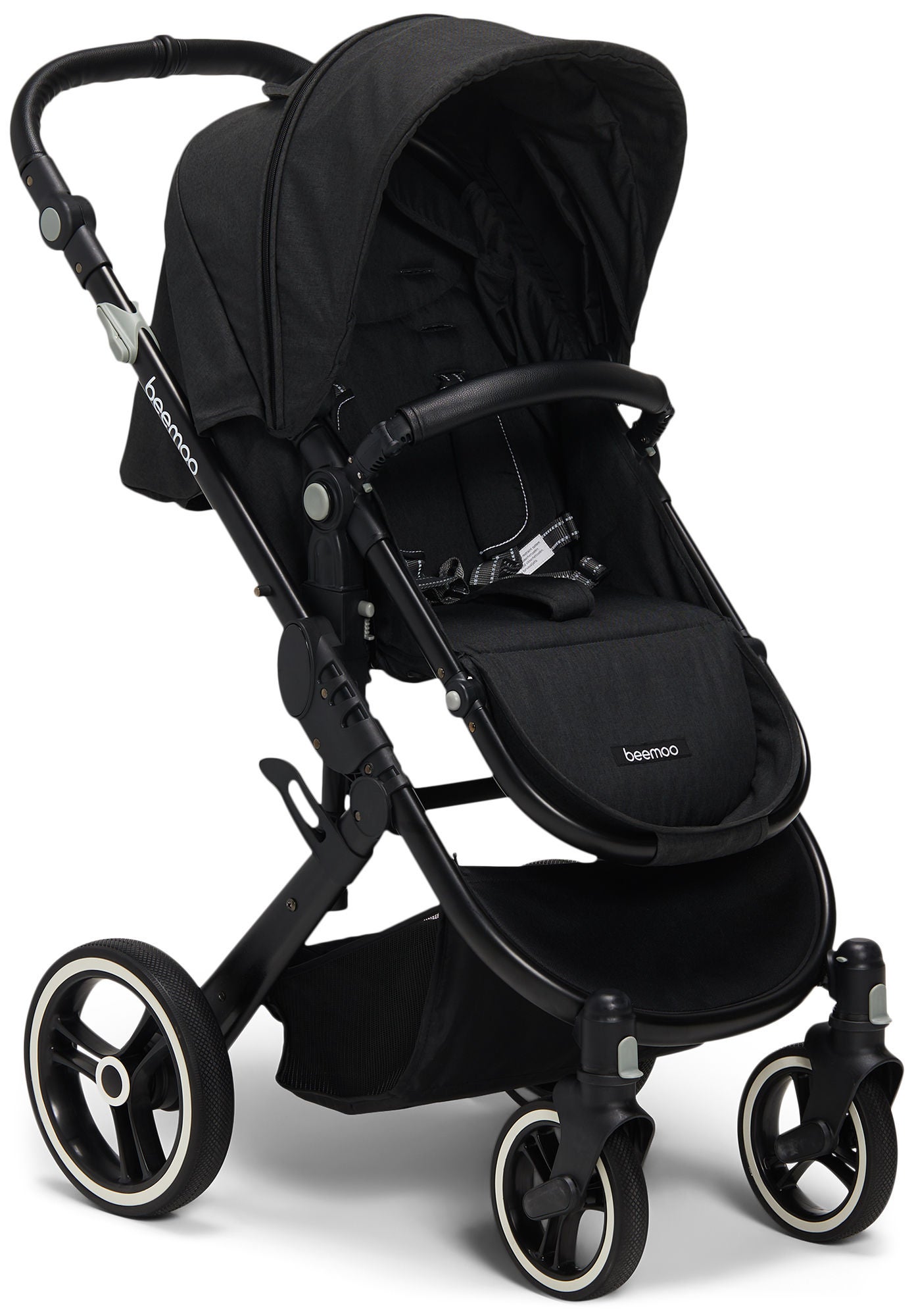 Beemoo Shade Lastenrattaat, Black Melange