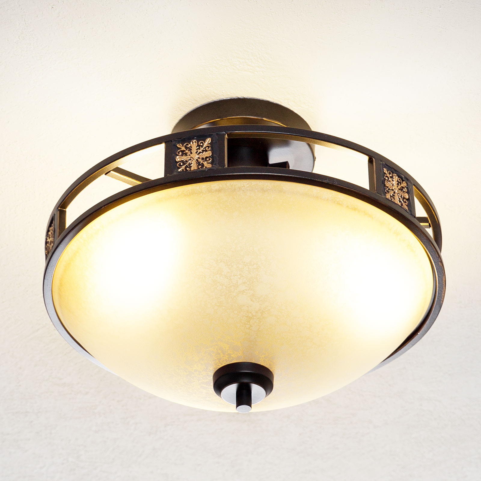 Antiikkityylinen kattovalaisin Caecilia, 42 cm