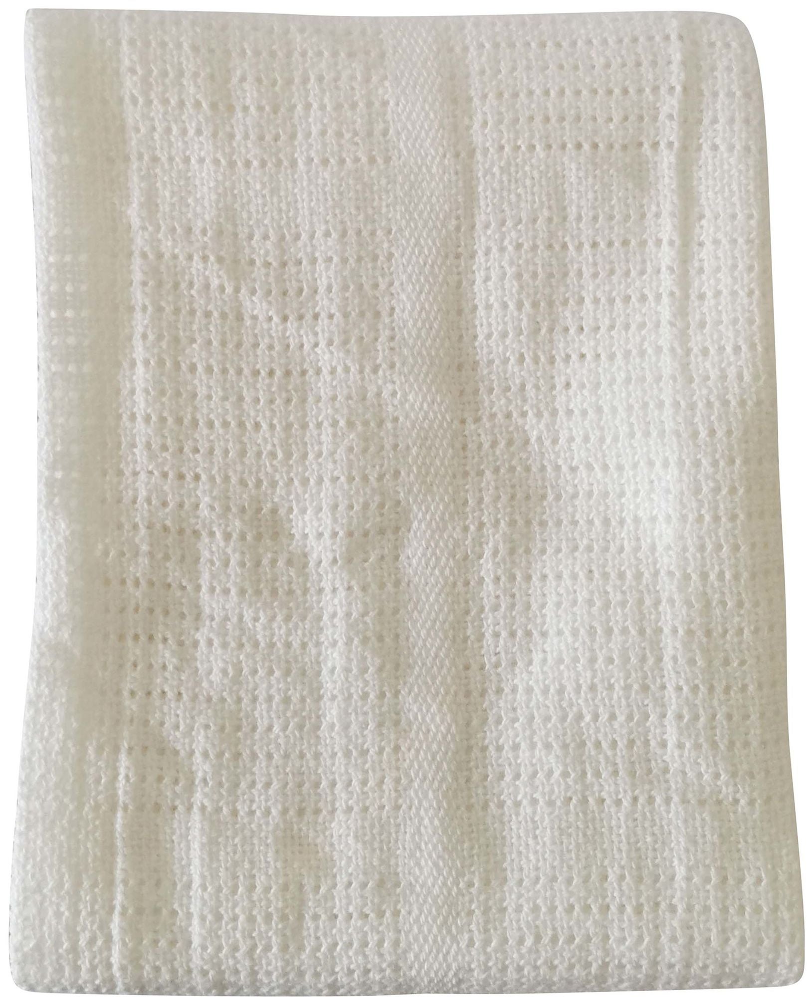 BabyDan Cotton Blanket Viltti, White