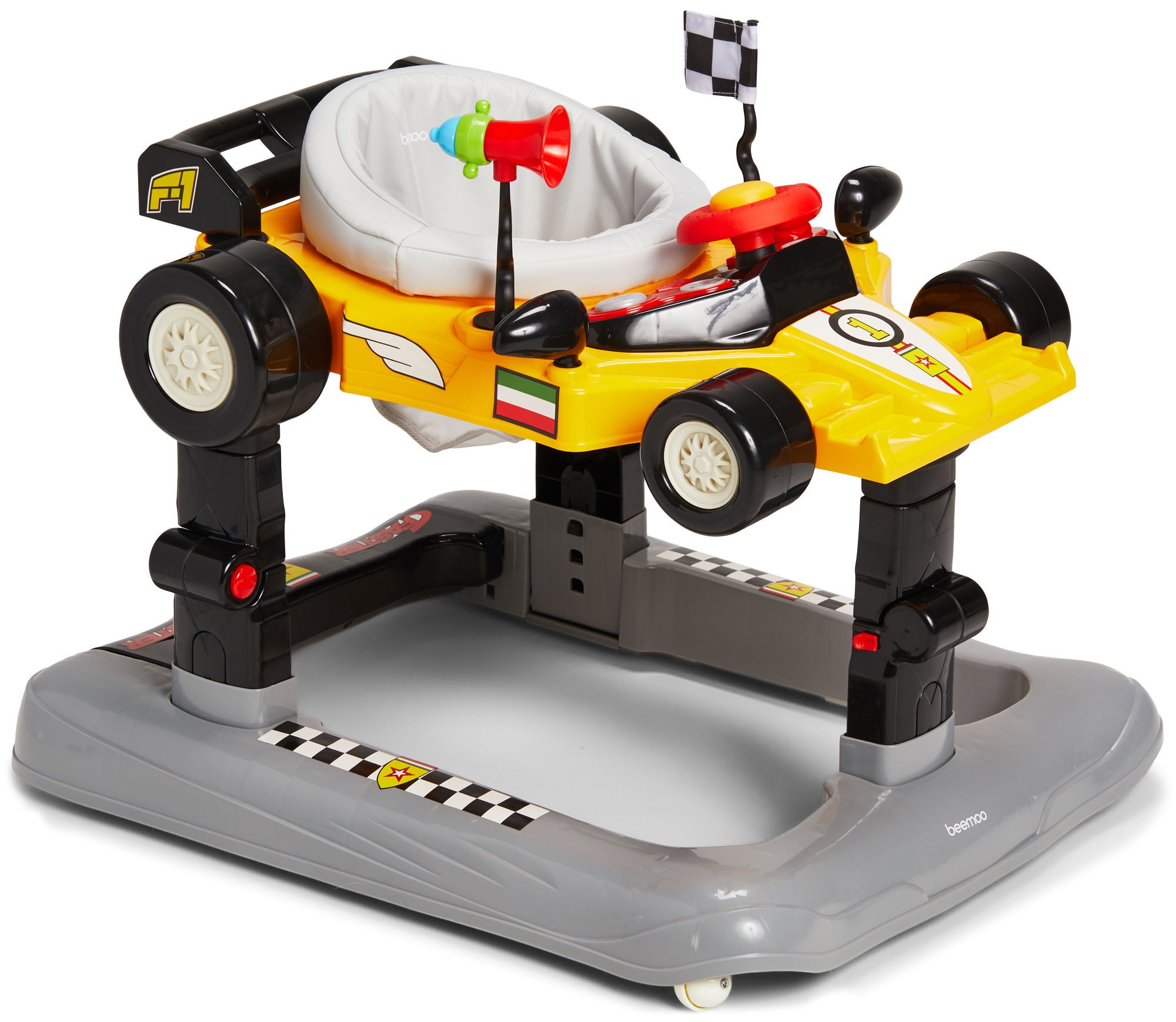Beemoo 4-in-1 Kävelytuoli, Yellow