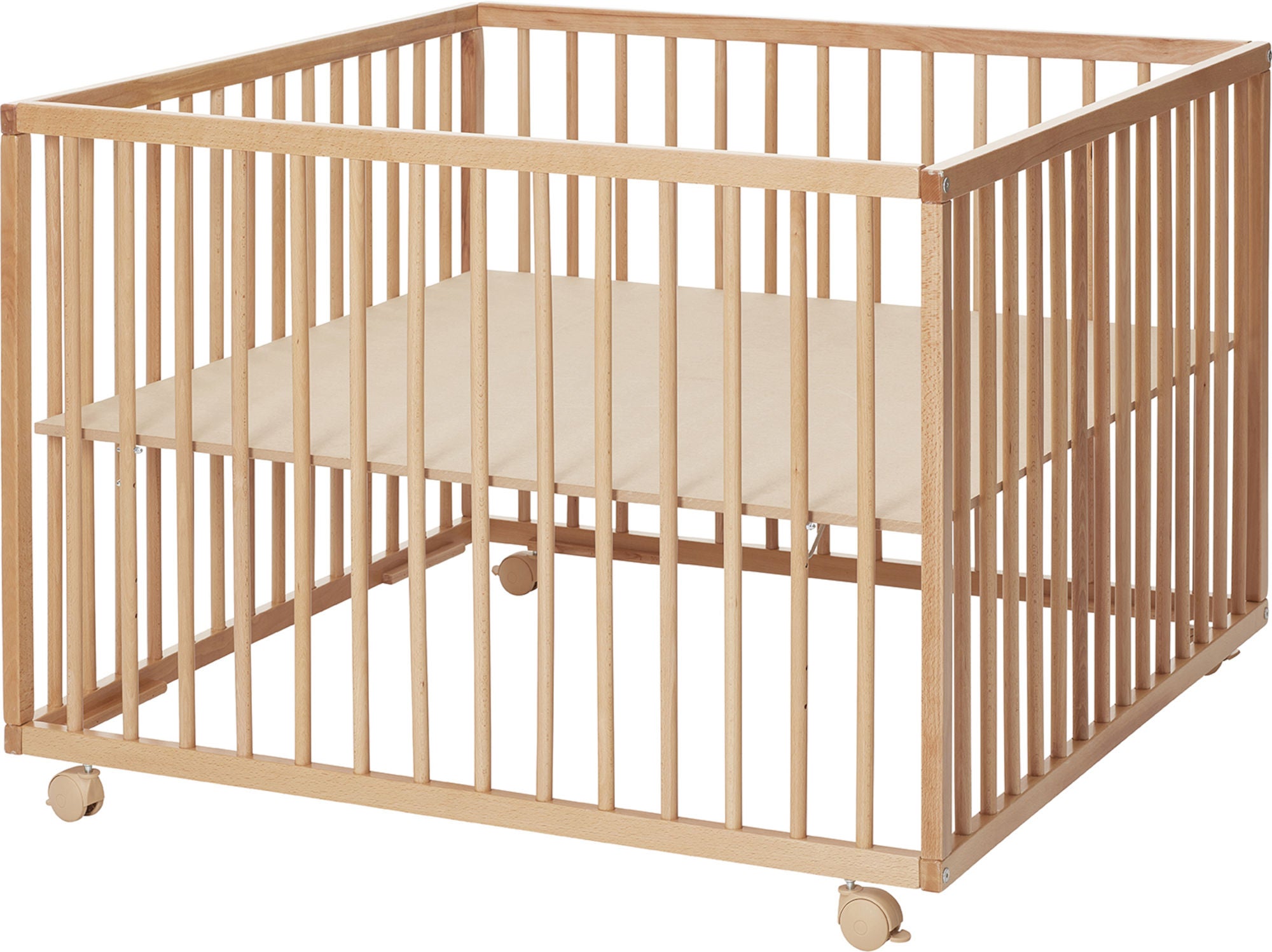 BabyDan Comfort Leikkikehä 99x99x73, Puu