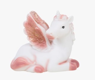 Unicorn yövalaisin roosa