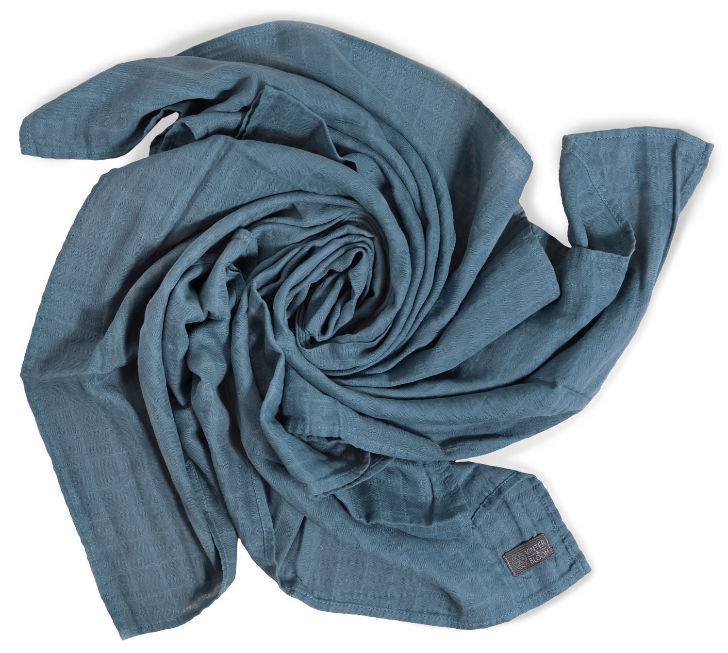 Vinter & Bloom Viltti Single Muslin EKO, Storm Blue