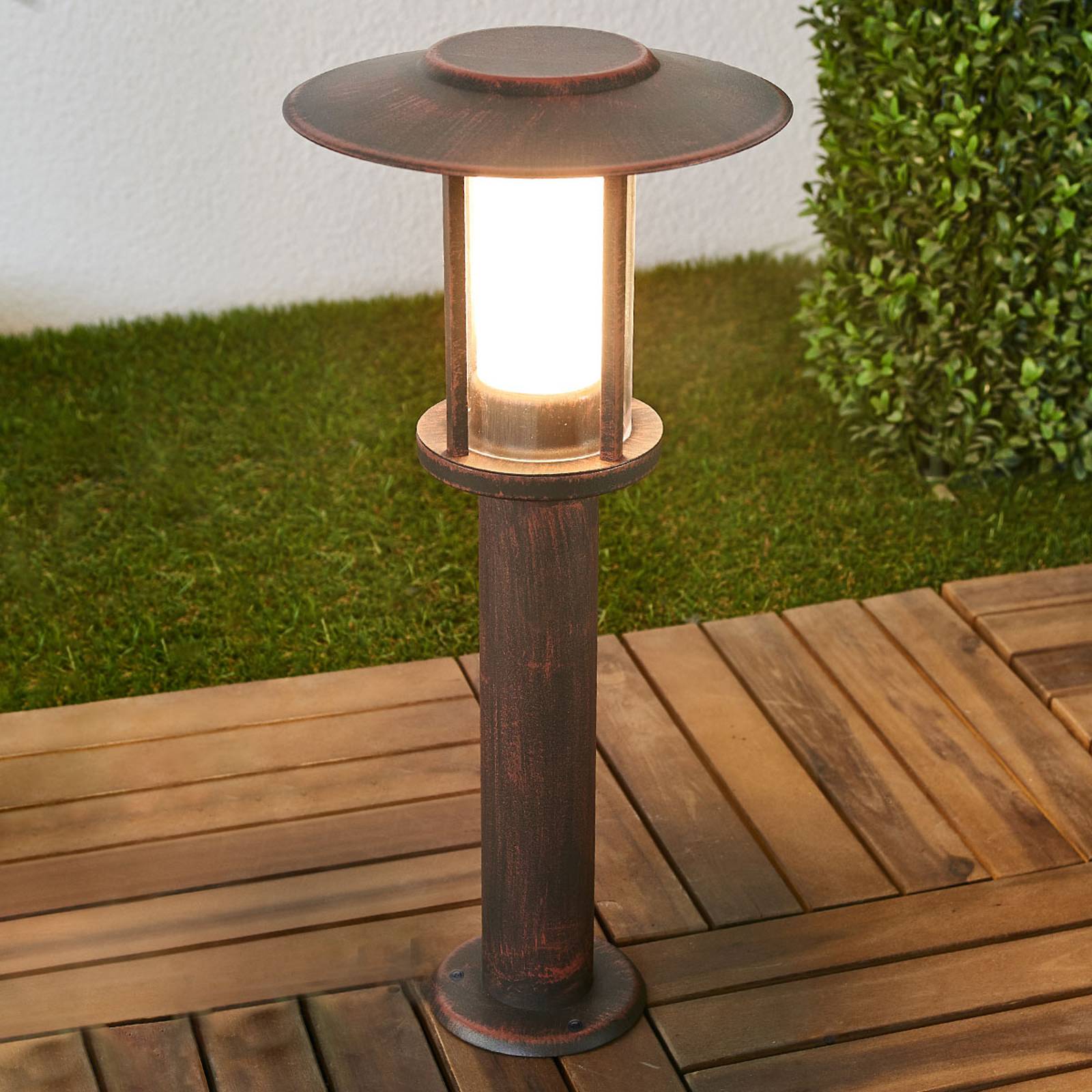 LED-pollarilamppu Pavlos, ruoste