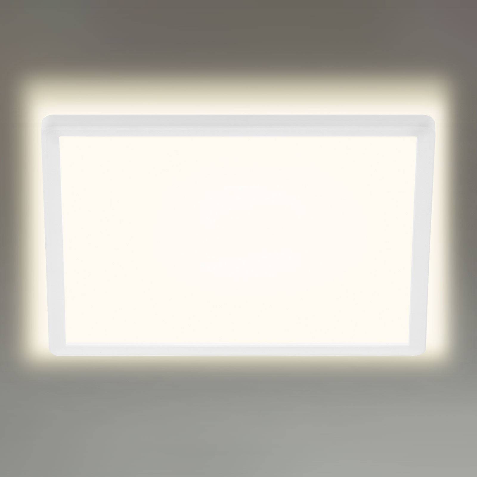LED-kattovalaisin 7156/7158, kulmikas 29,3x29,3cm