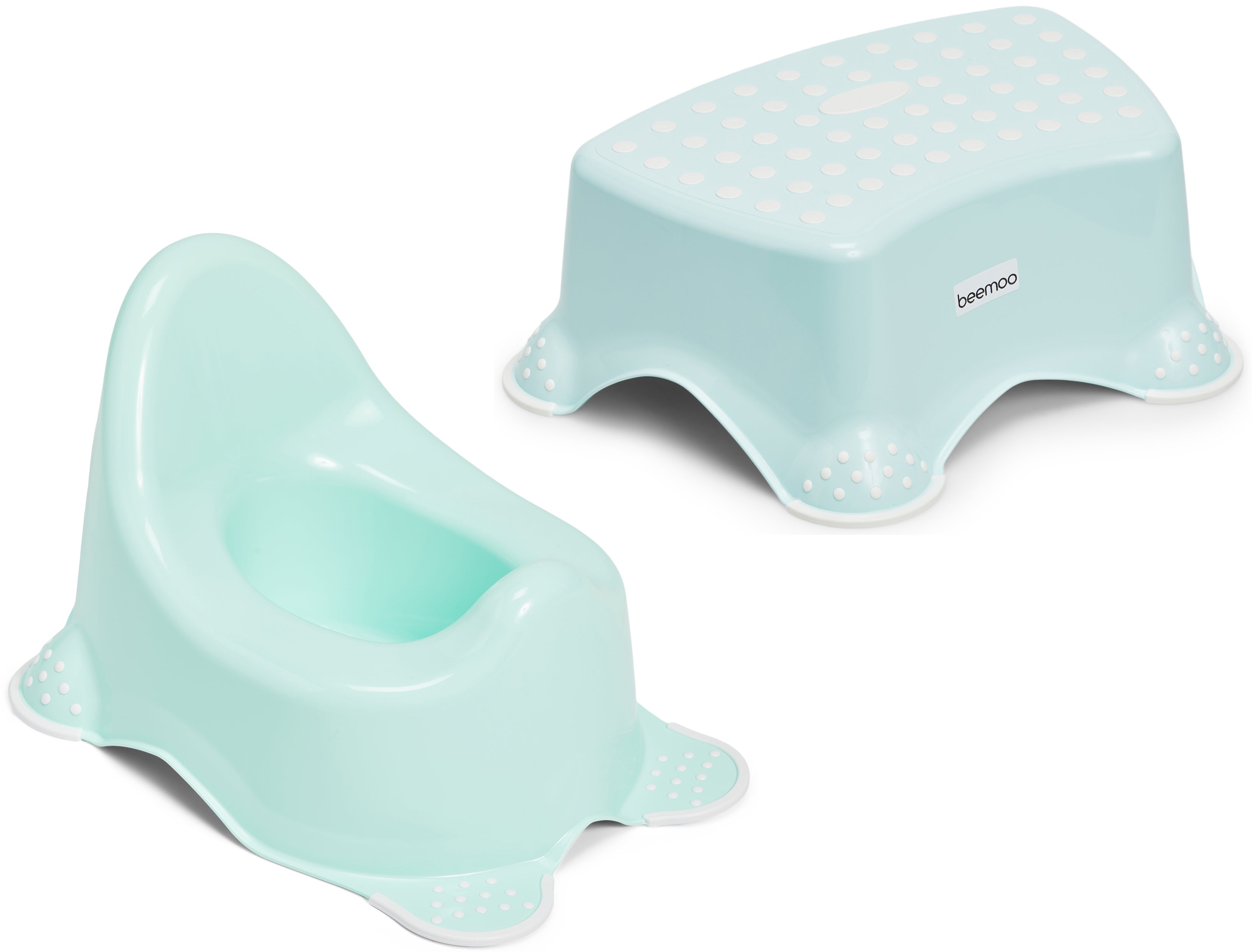 Beemoo Care Liukuestepotta ja Korokejakkara, Aquamarine