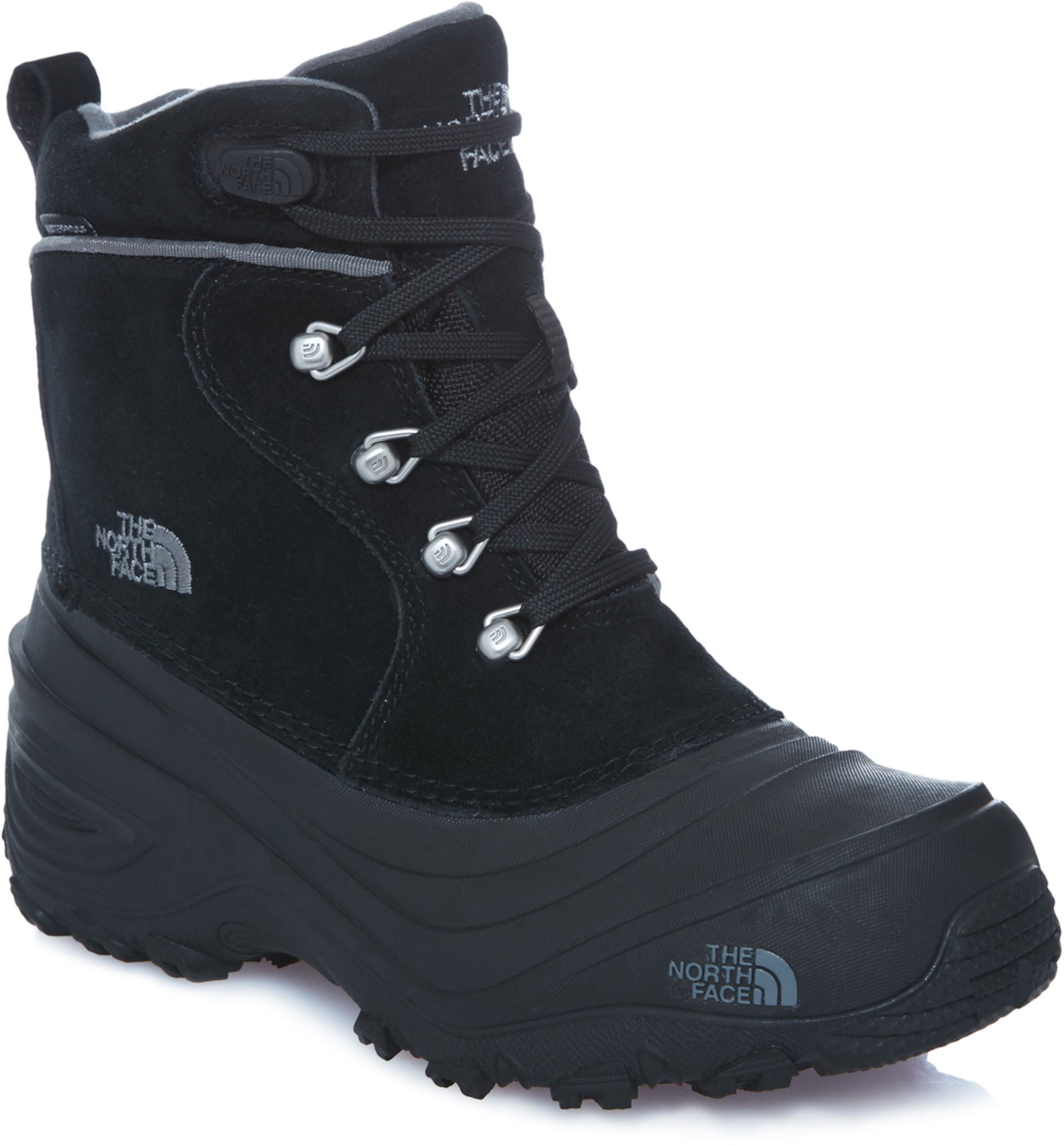 The North Face Youth Chilkat Lace II Juniorikengät, TNK Black/Zinc Grey 32