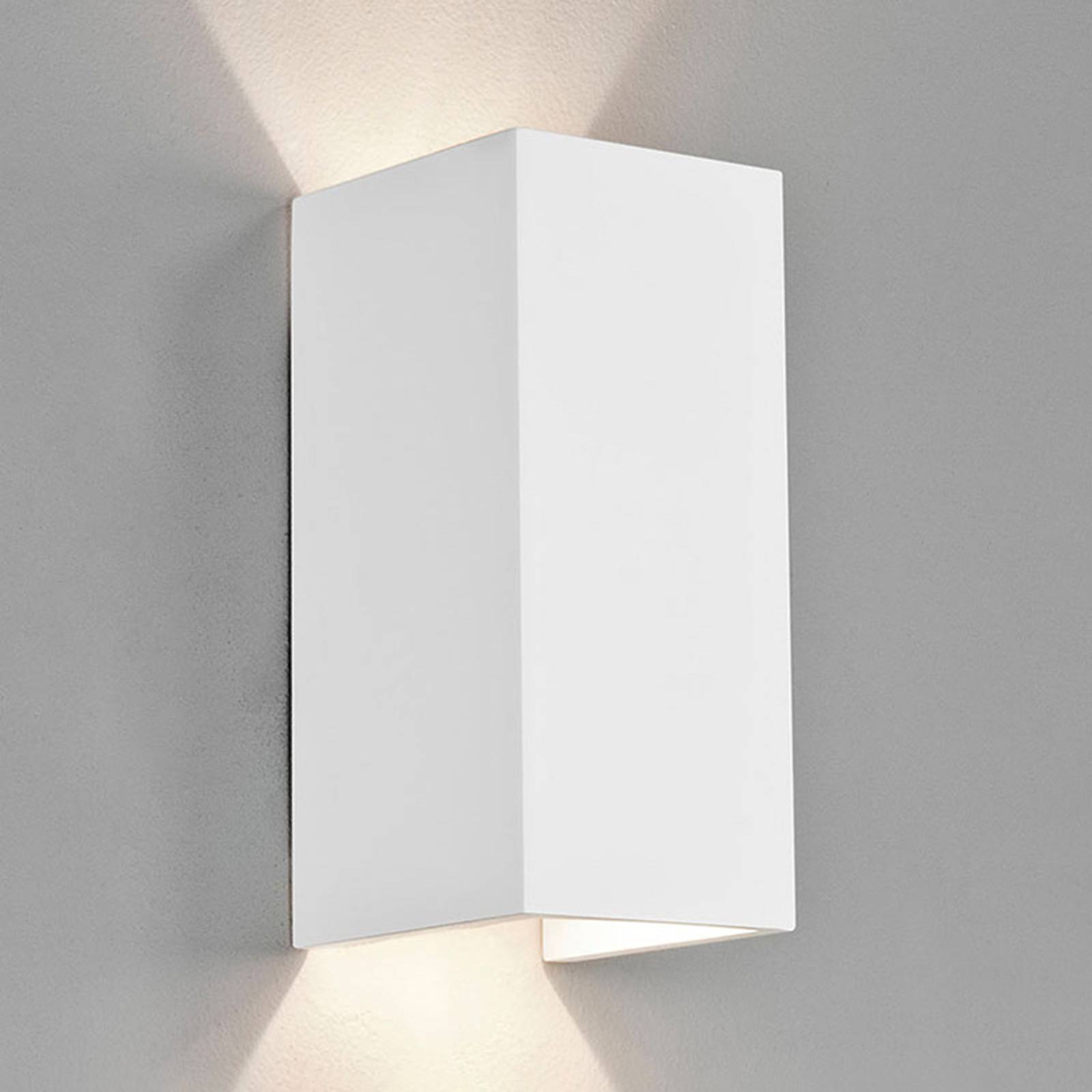 Astro Parma 210 -LED-seinävalaisin kipsiä, 2 700 K