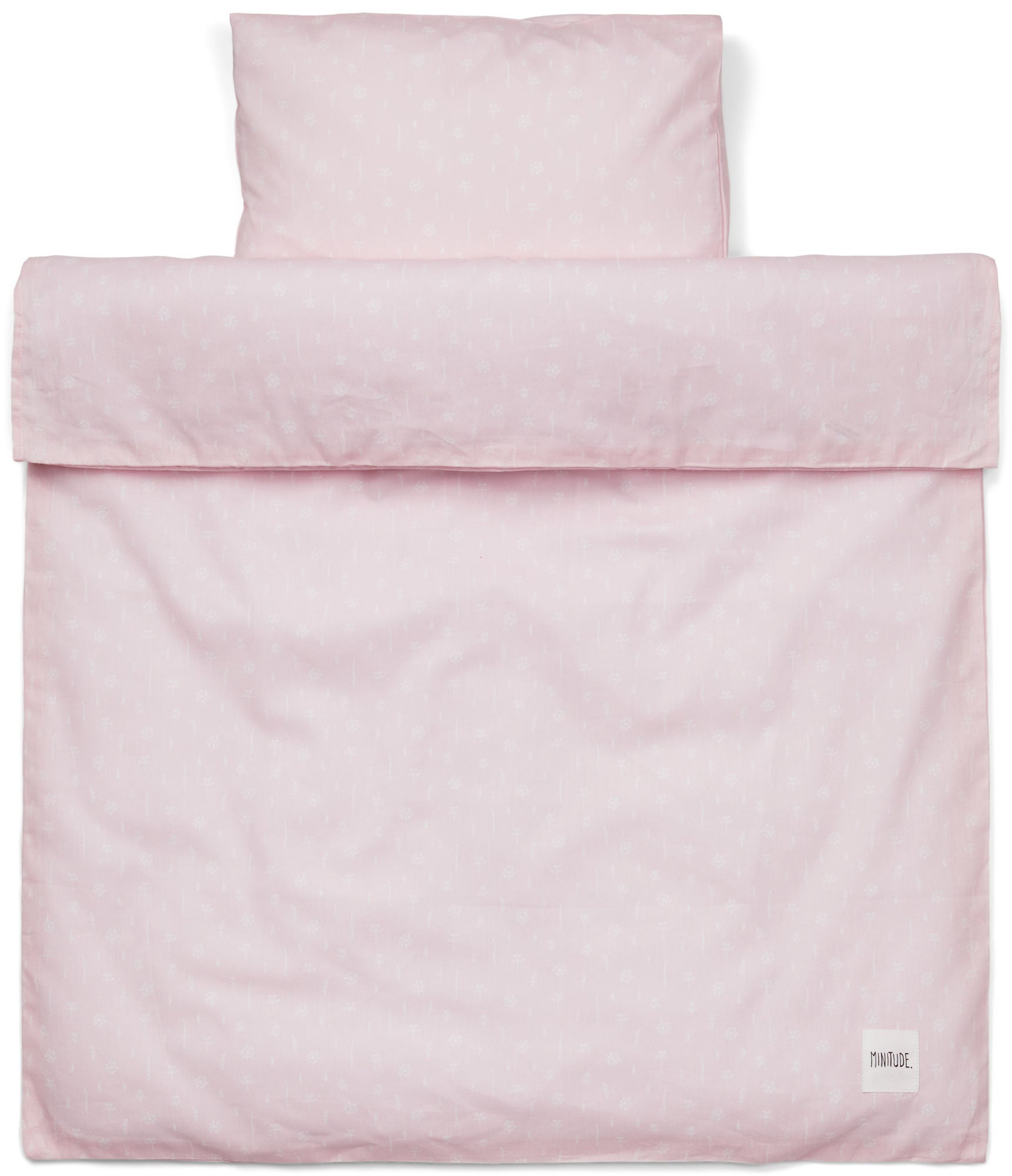Minitude Botanicum Pussilakanasetti 70x80, Chalk Pink
