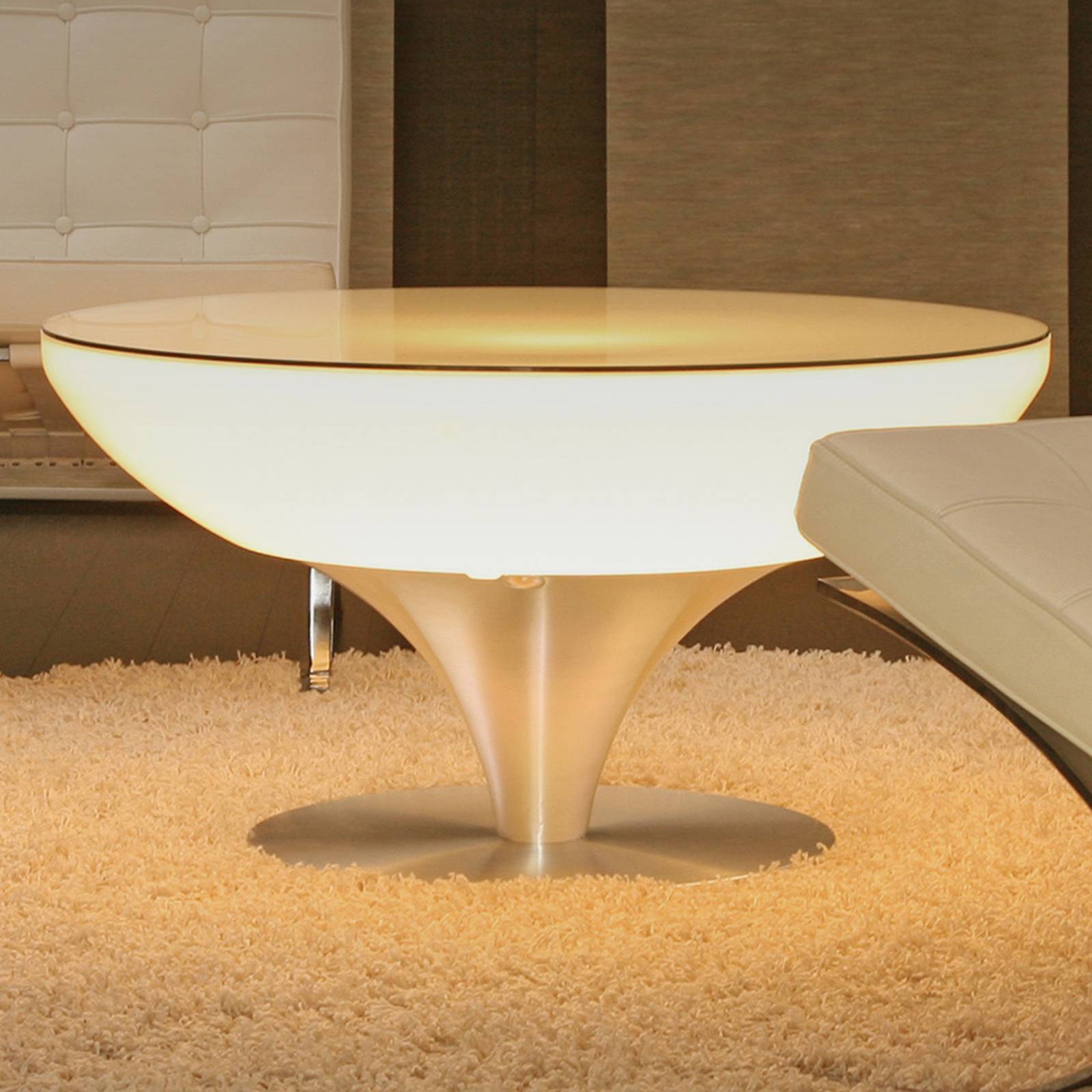 Monivärisesti valaiseva Lounge Table LED Pro 45cm