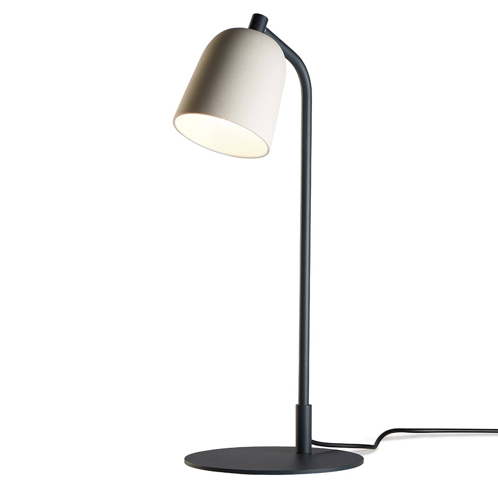 Casablanca Clavio - design-pöytälamppu, kerma