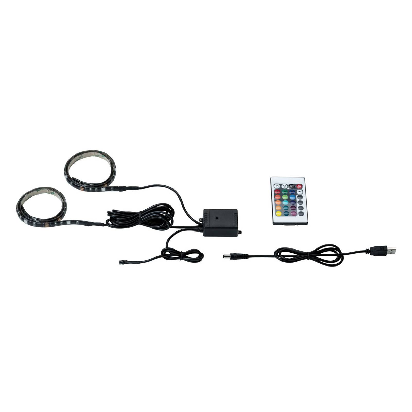 Paulmann USB-Strip LED RGB 2 x 50 cm