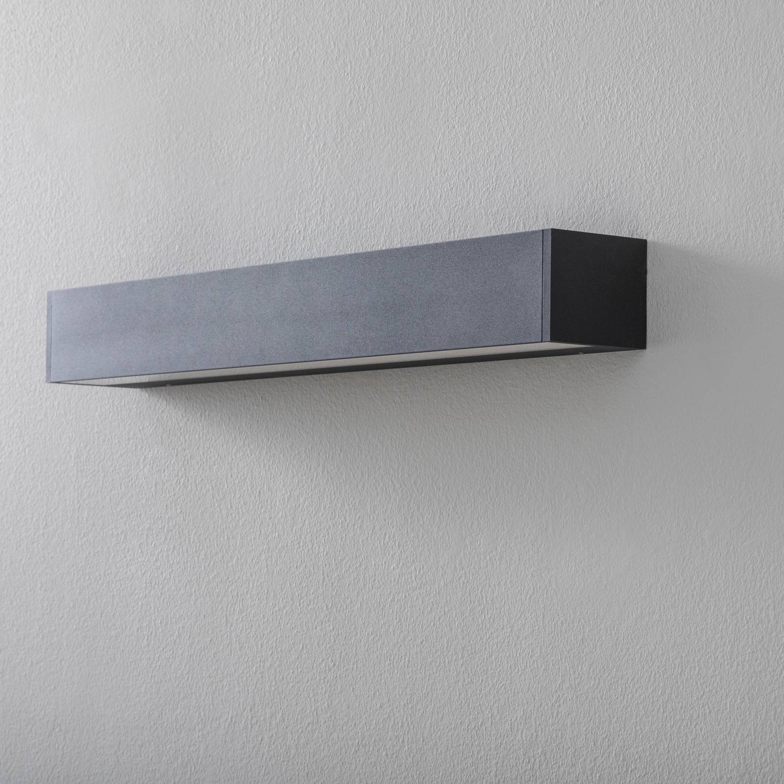 BEGA 50800 LED-seinälamppu 930 musta 62cm 3 760lm