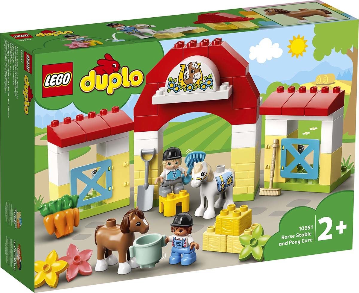 LEGO DUPLO Town 10951 Hevostalli ja Hoitoponit