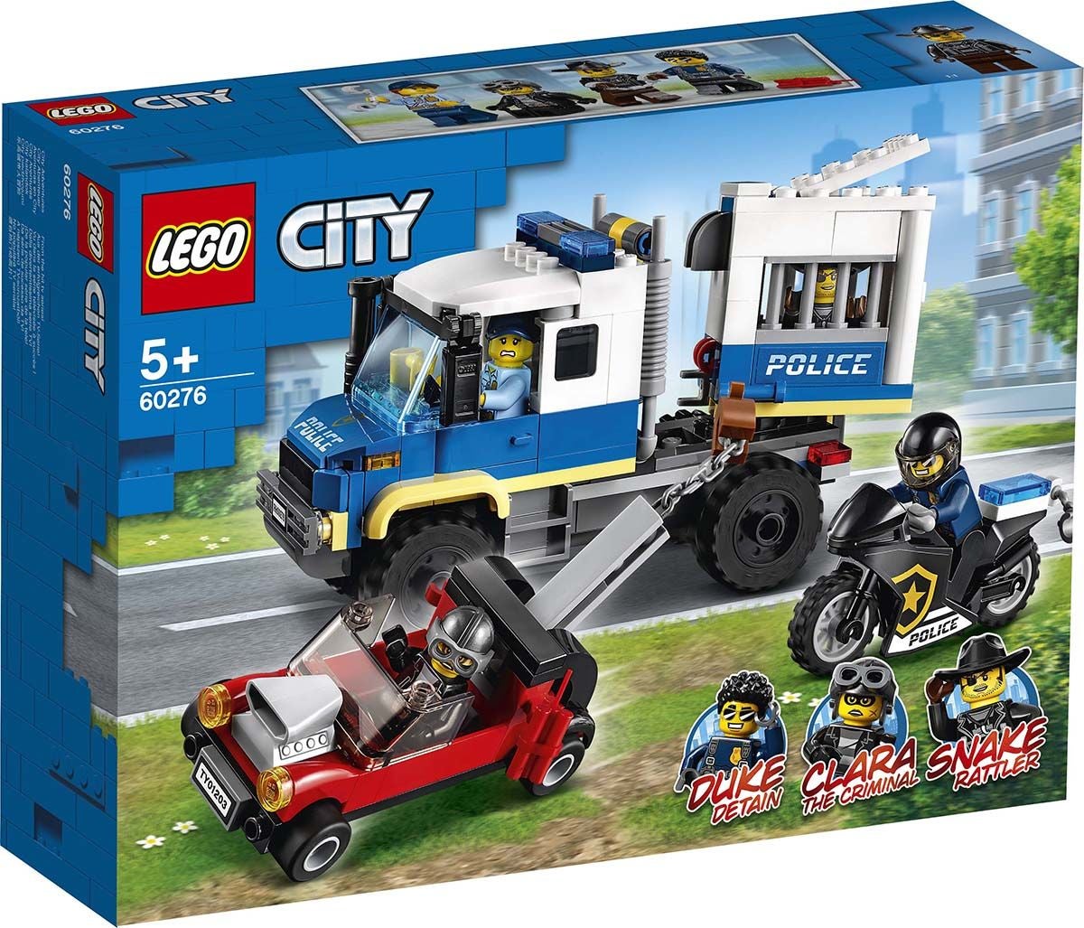 LEGO City Police 60276 Poliisin Vankikuljetus
