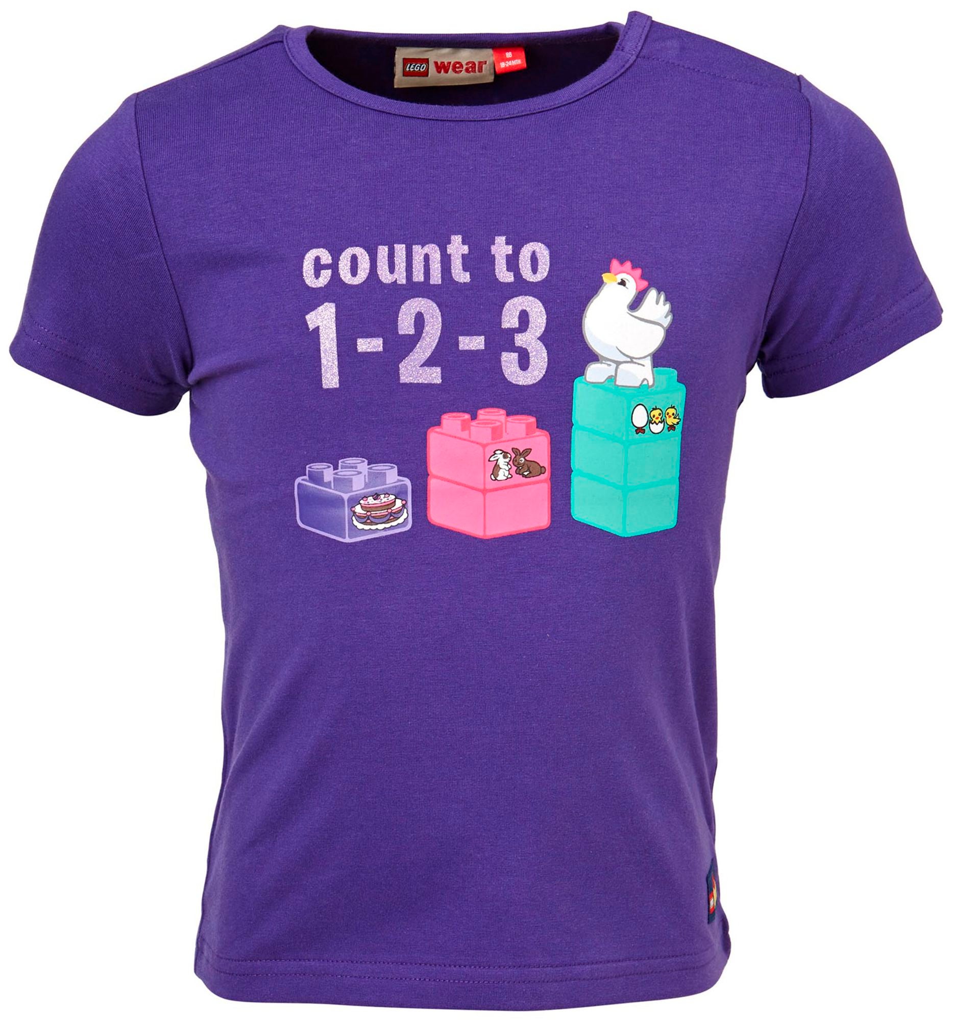 LEGO Wear T-paita Tina 607, Dark Lilac 74