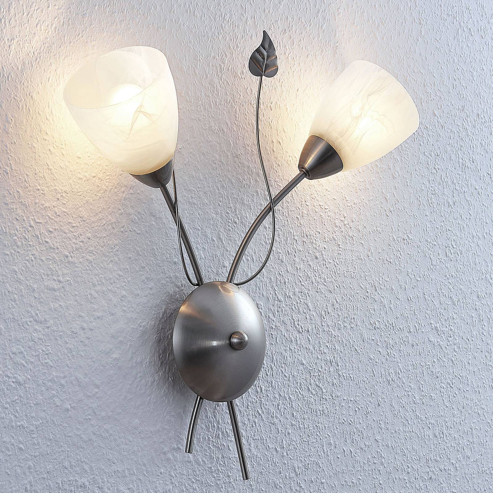 Lindby Yannie LED-seinävalaisin, 2-lamppuinen