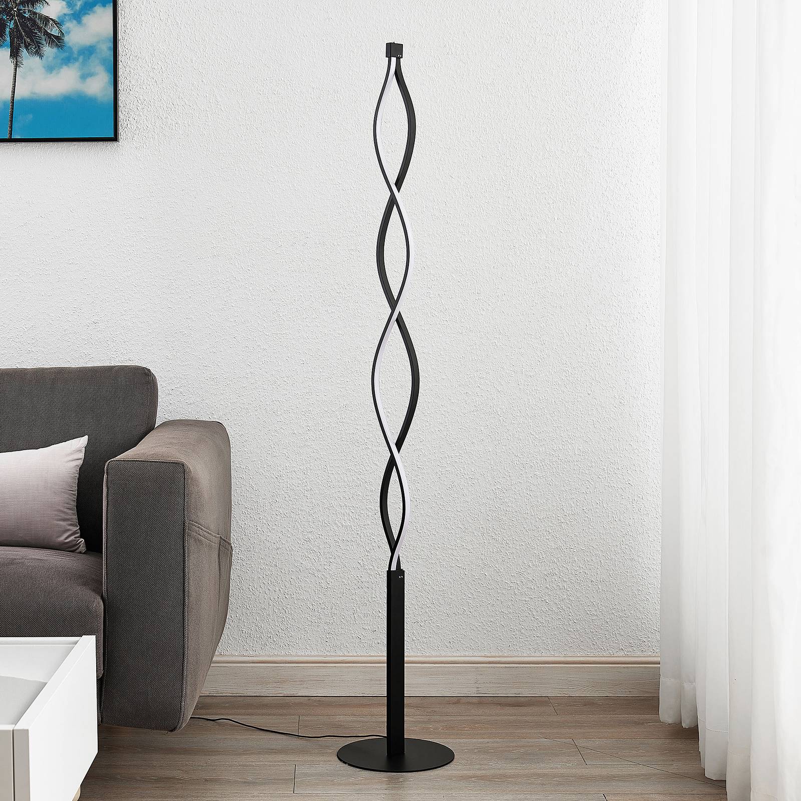 Lindby Welina -LED-lattiavalaisin