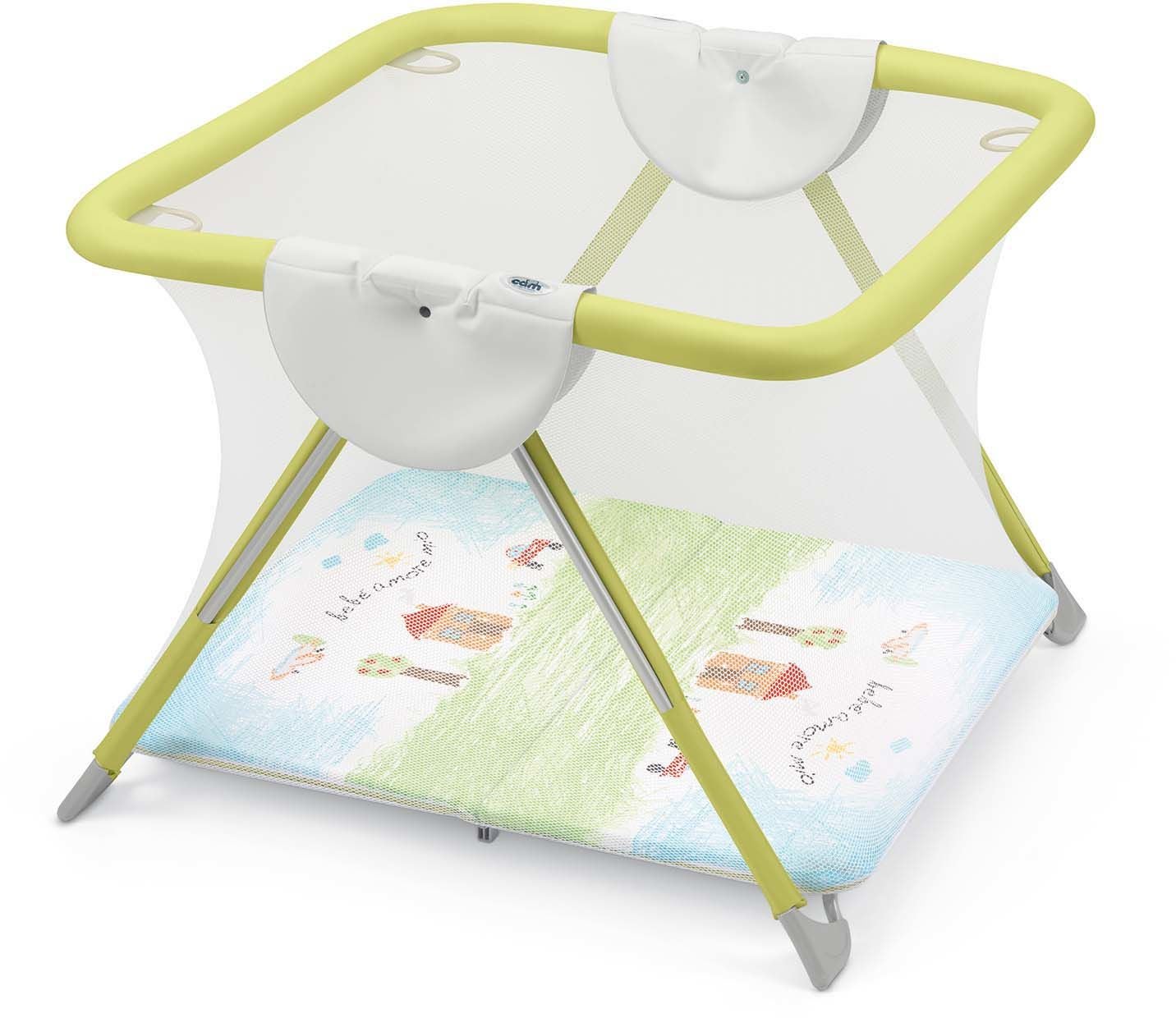 Cam America Matkasänky, White/Grey/Green