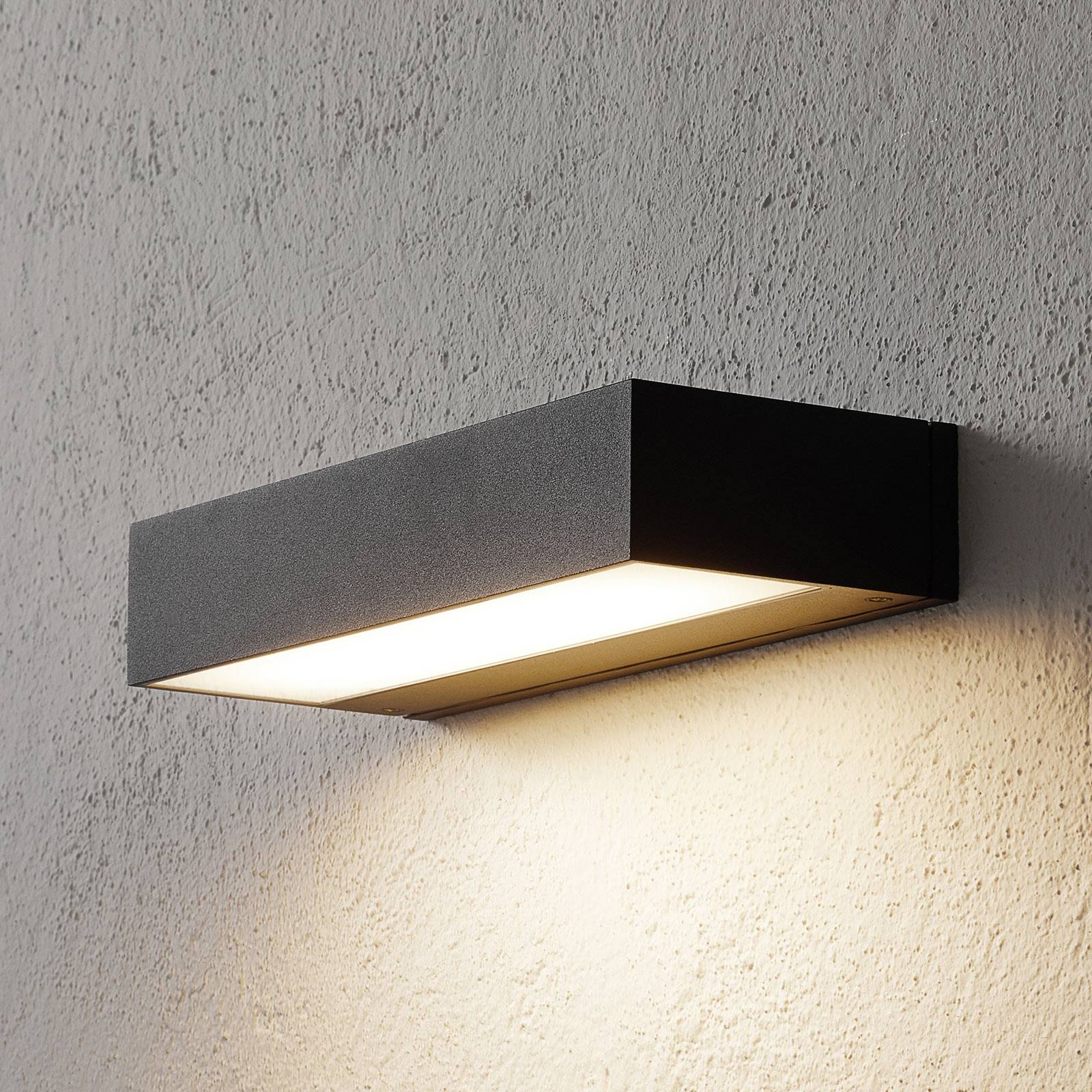 BEGA 33329 LED-seinälamppu 3000K 30cm down grafiit