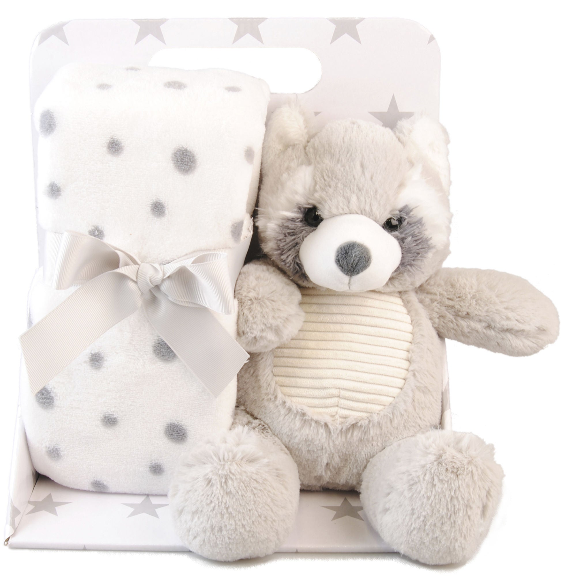 Carlo Baby Fleeceviltti + Pehmolelu Pesukarhu, Beige