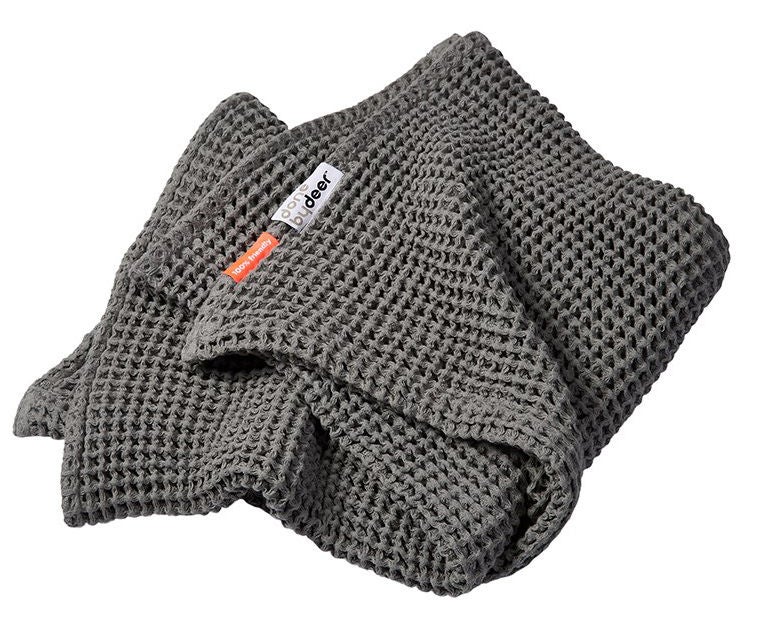 Done By Deer Viltti Waffle 120x150, Grey