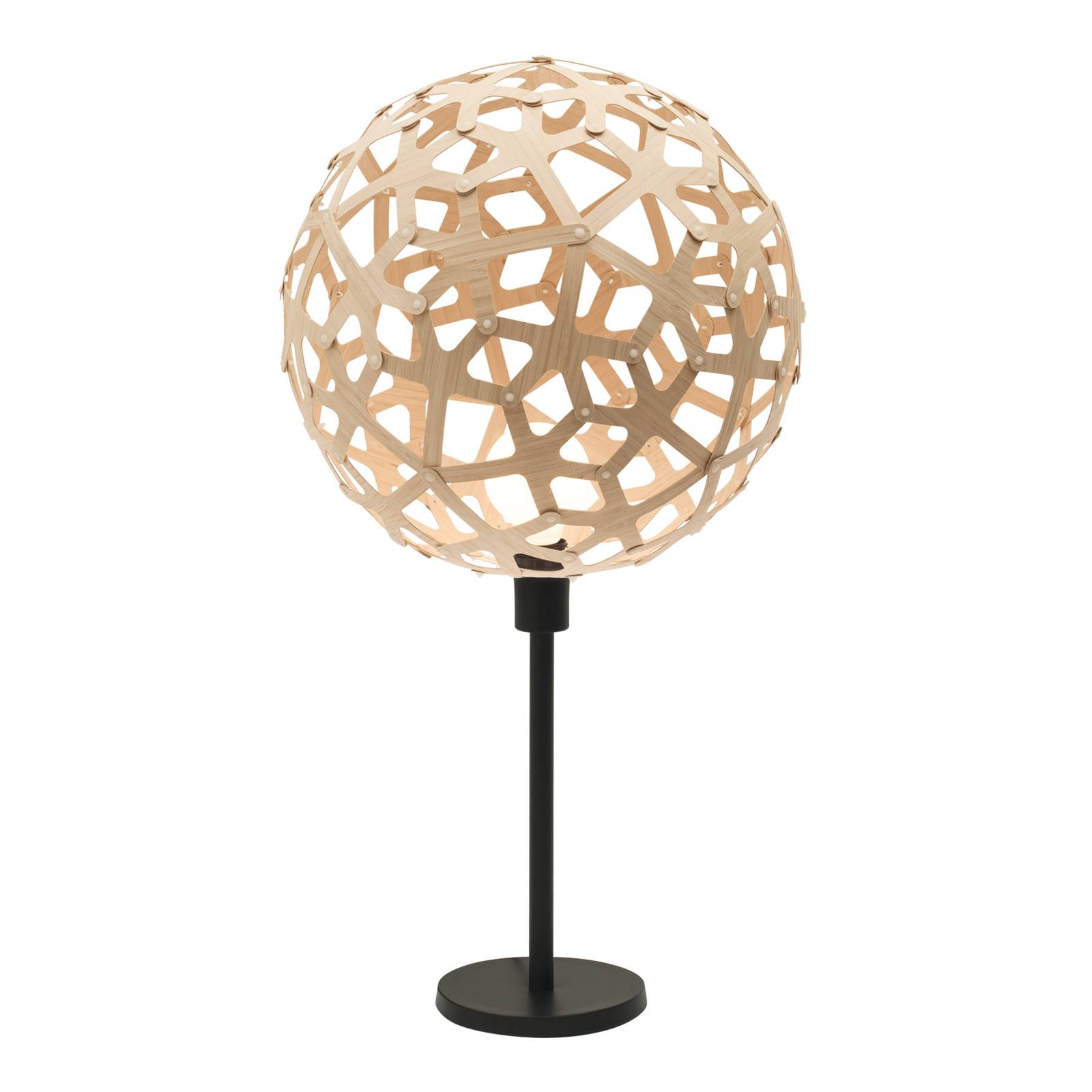 david trubridge Coral -pöytävalaisin, natur