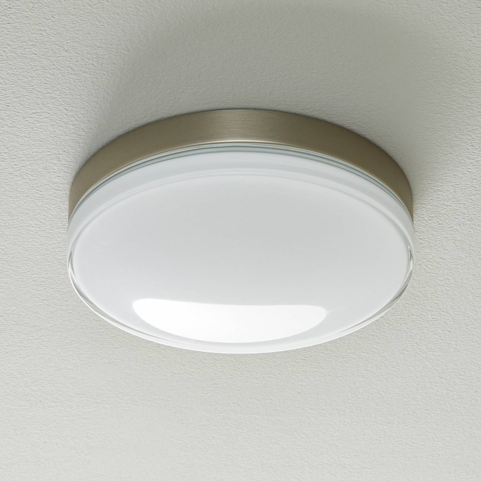 BEGA 12128 LED-kattovalaisin DALI 930 teräs 30,5cm