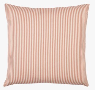Bolster small stripe koristetyyny vaalea koralli