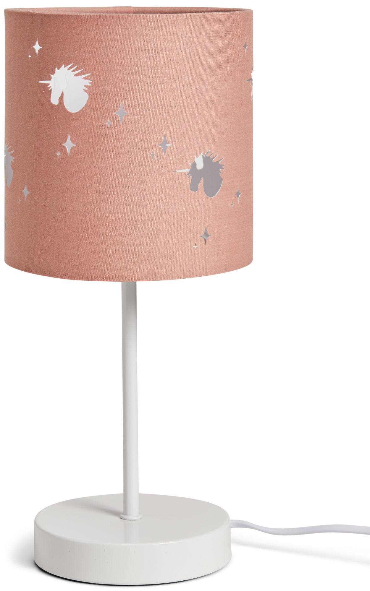 Alice & Fox Pöytävalaisin Unicorn, Dusty Pink