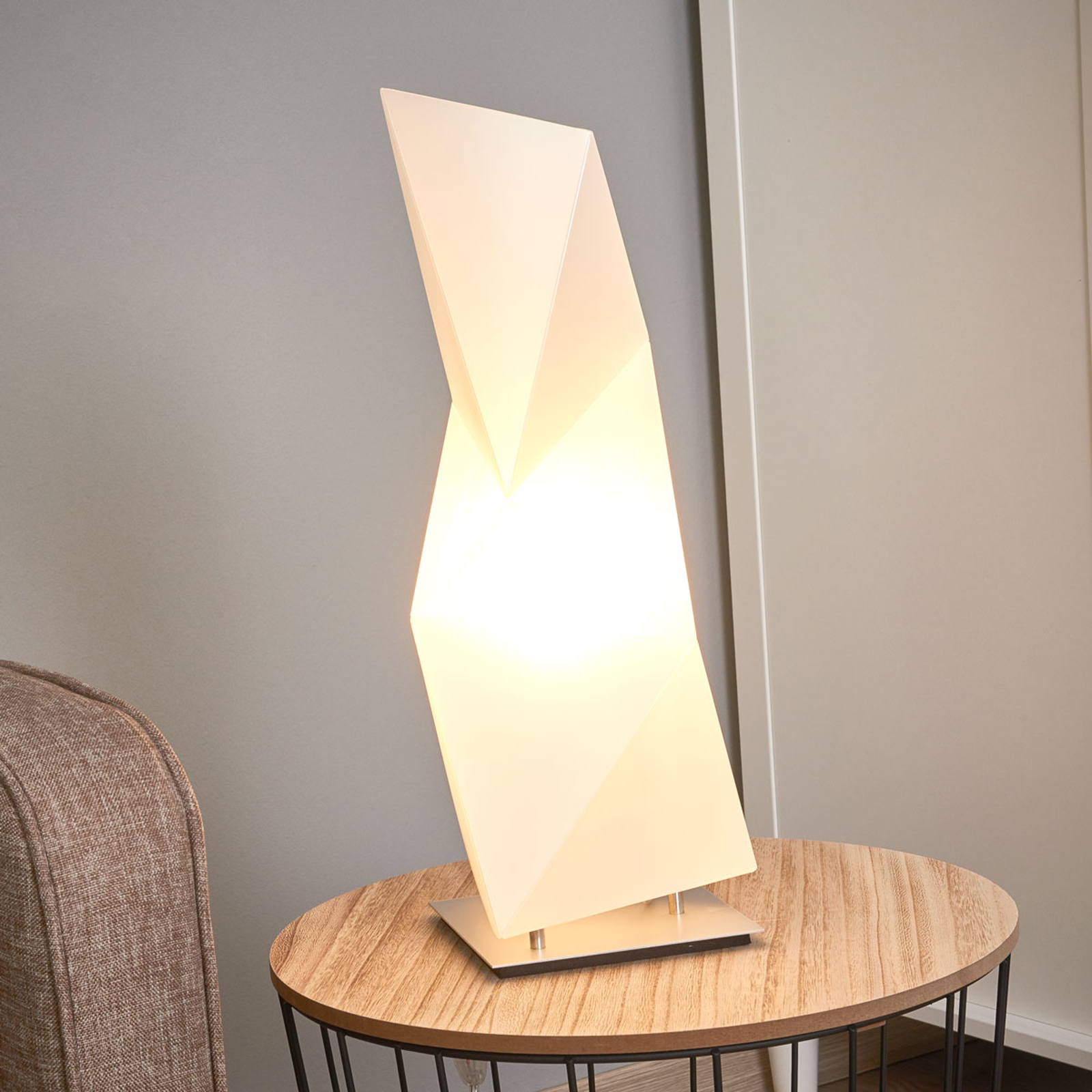 Diamond - design-pöytävalaisin 45 cm
