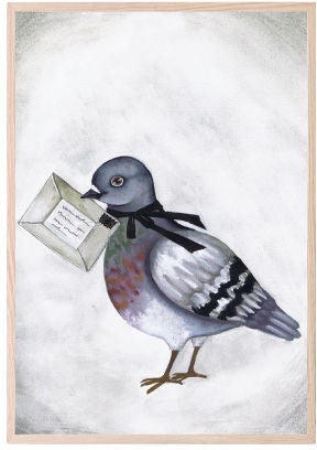 That's Mine Juliste Love Dove Letter 30x40