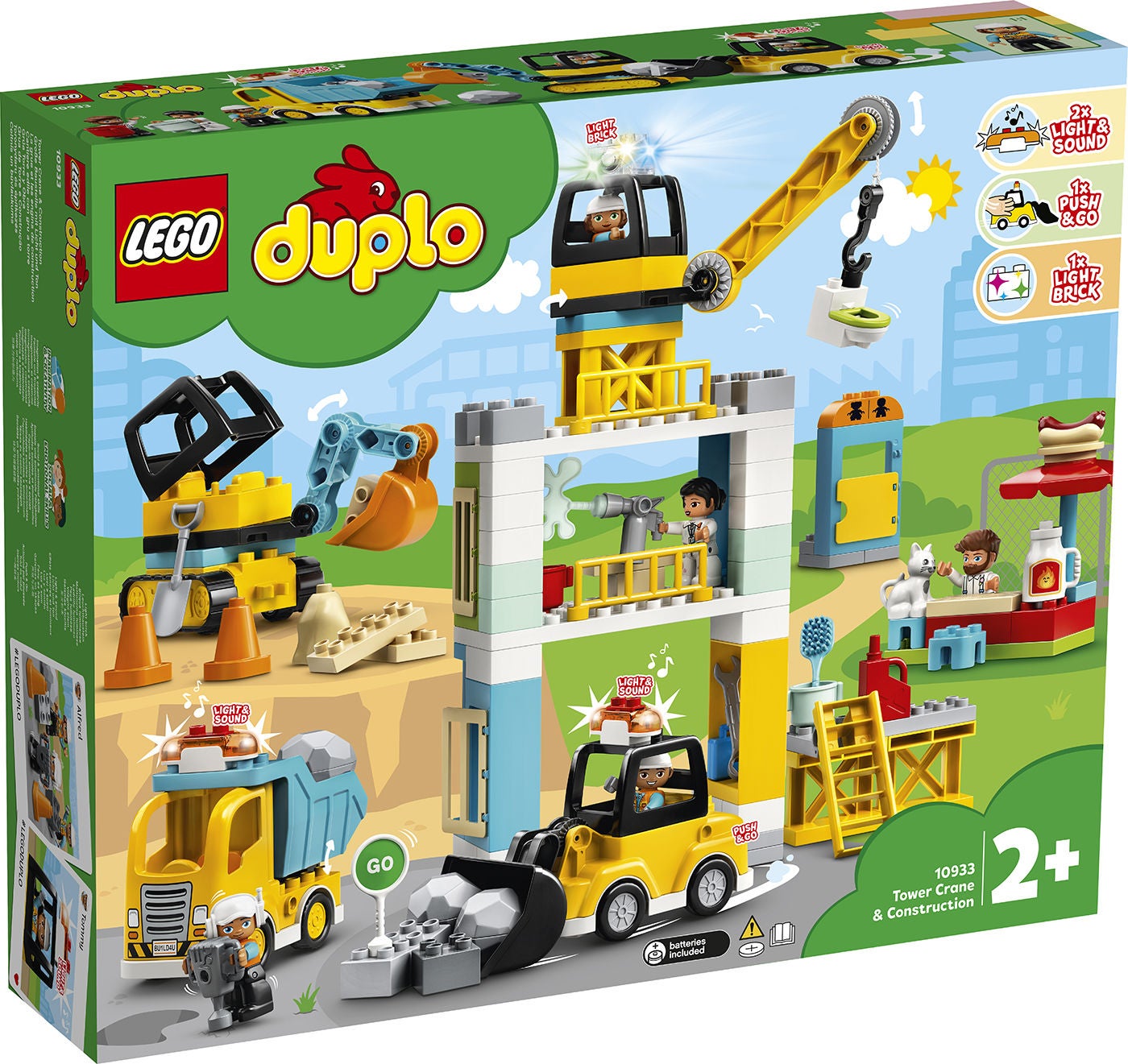 LEGO DUPLO Town 10933 Torninosturi ja rakennustyömaa