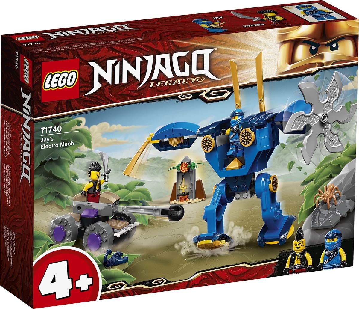 LEGO NINJAGO 71740 Jayn Elektrorobotti