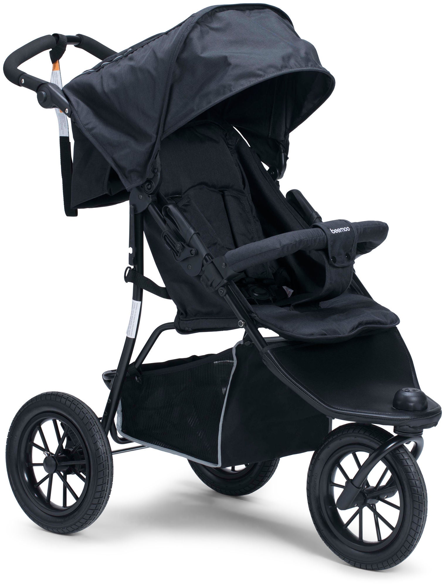 Beemoo Urban Lastenrattaat, Black Melange