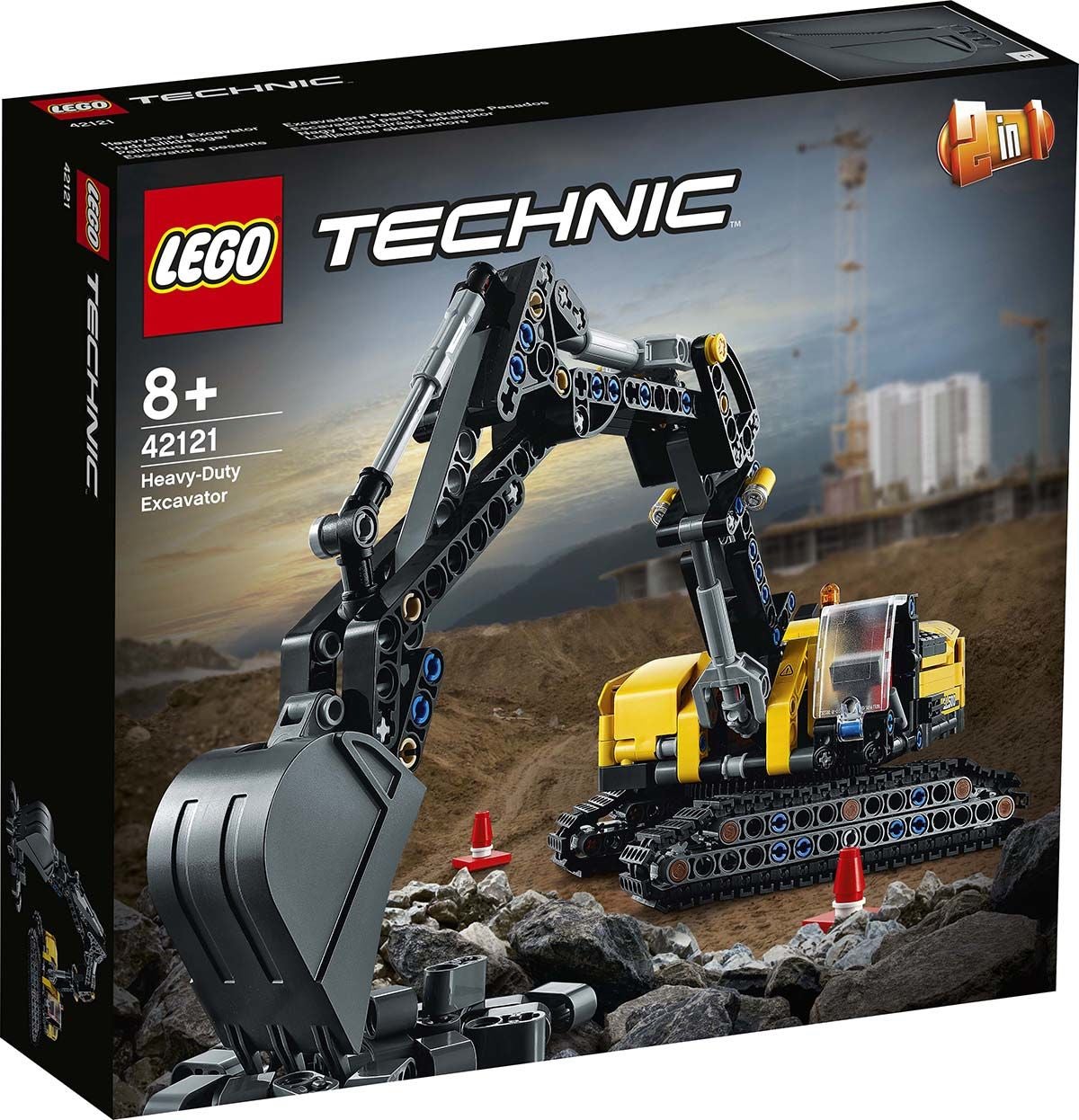 LEGO Technic 42121 Raskas Kaivinkone