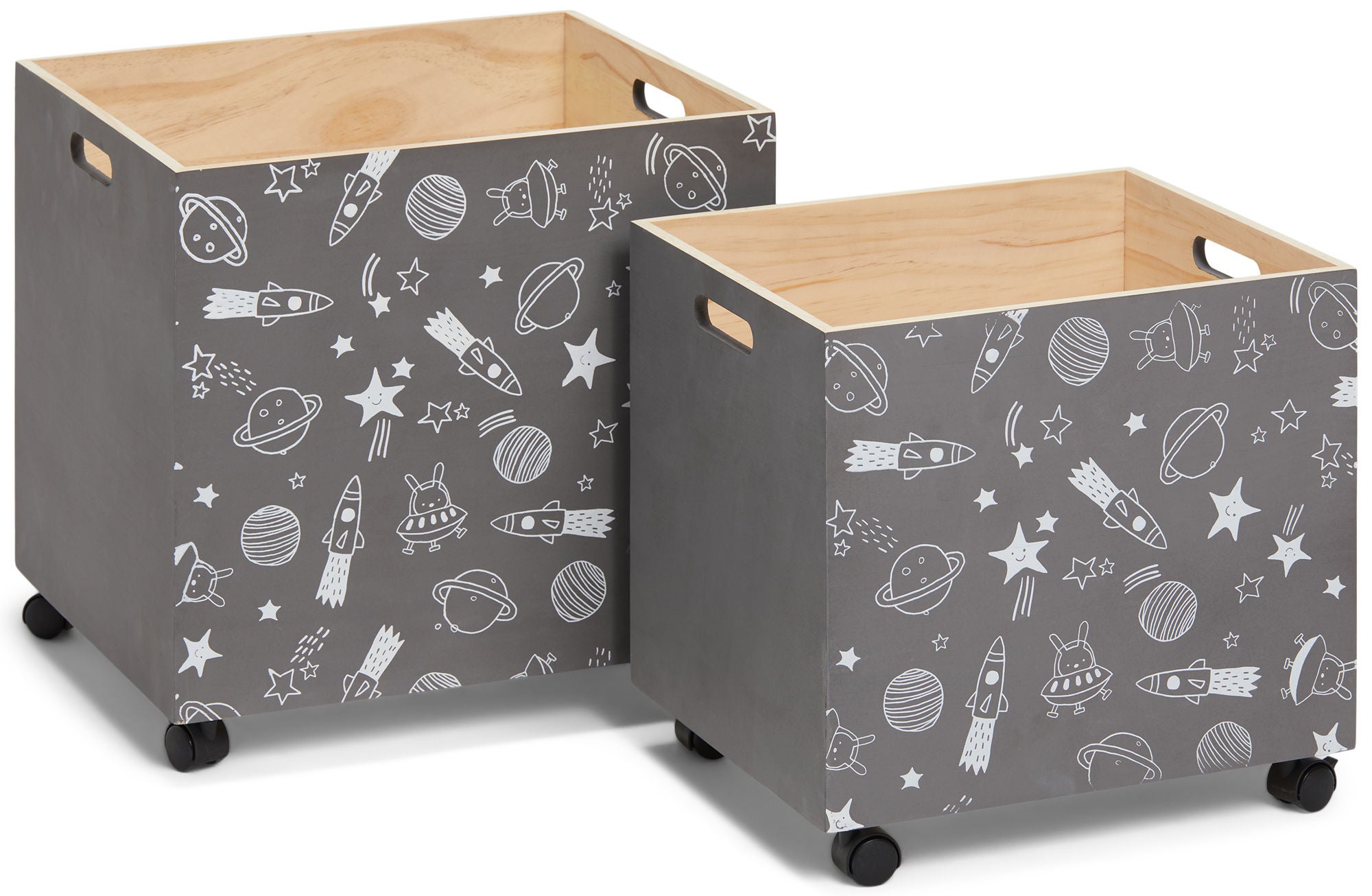 Alice & Fox Säilytyslaatikot 2-Pack Space