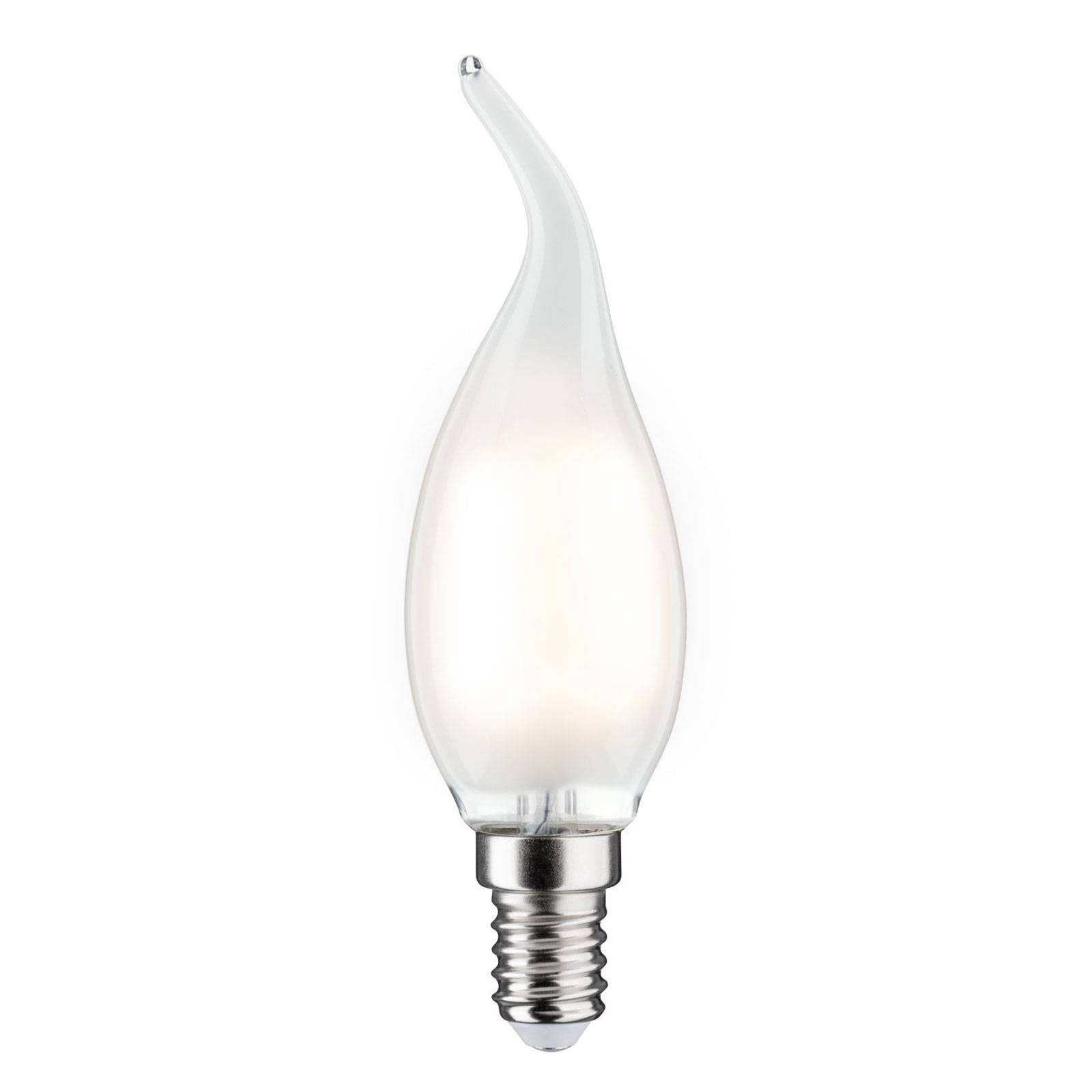 LED-kynttilälamppu E14 4,8W 2700K satinoitu