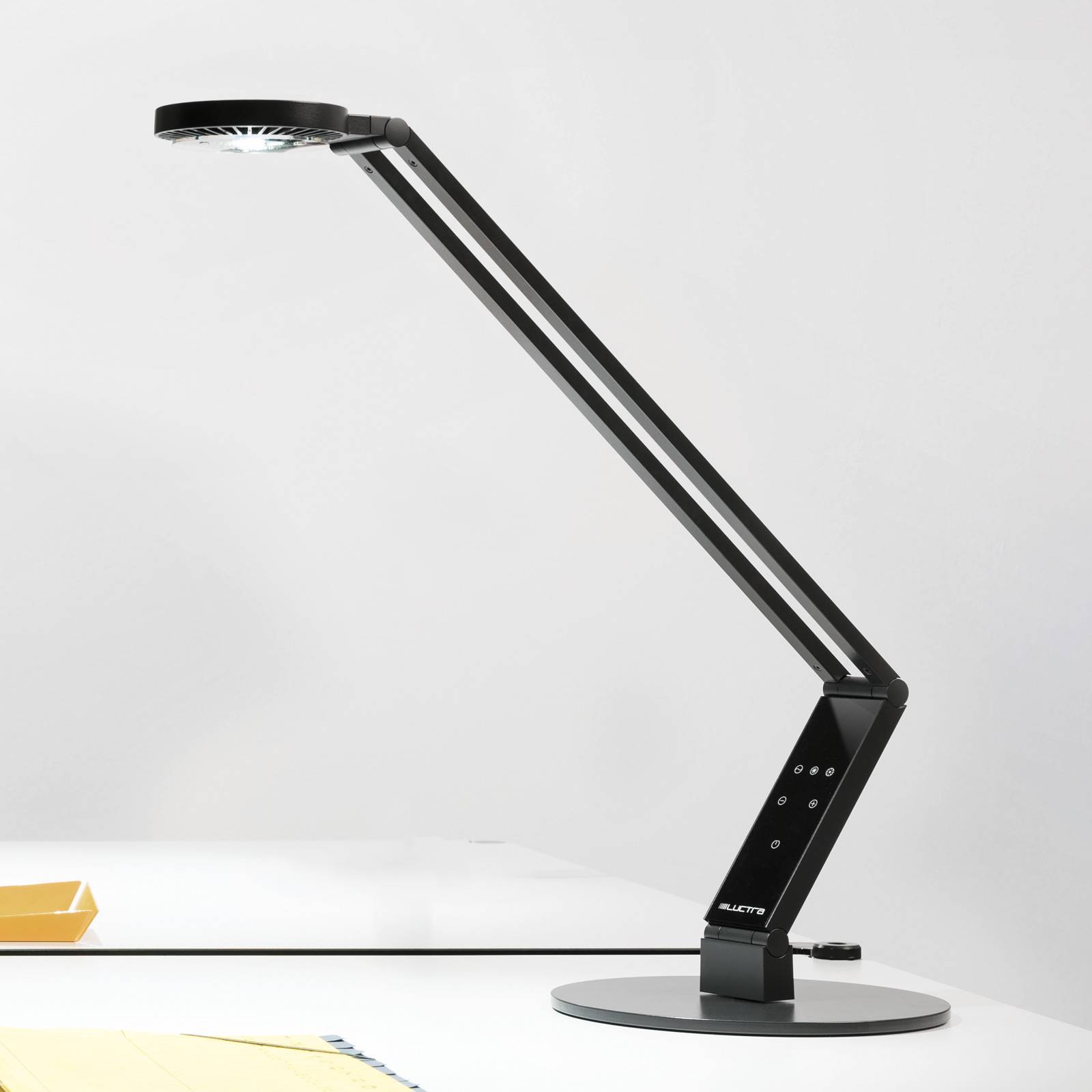 Luctra Table Radial LED-pöytälamppu jalka musta