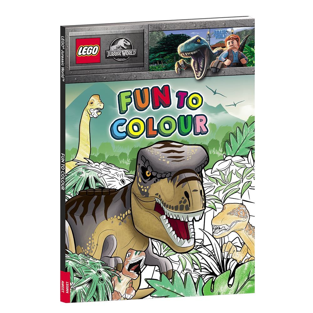 LEGO Jurassic World Fun To Colour Värityskirja