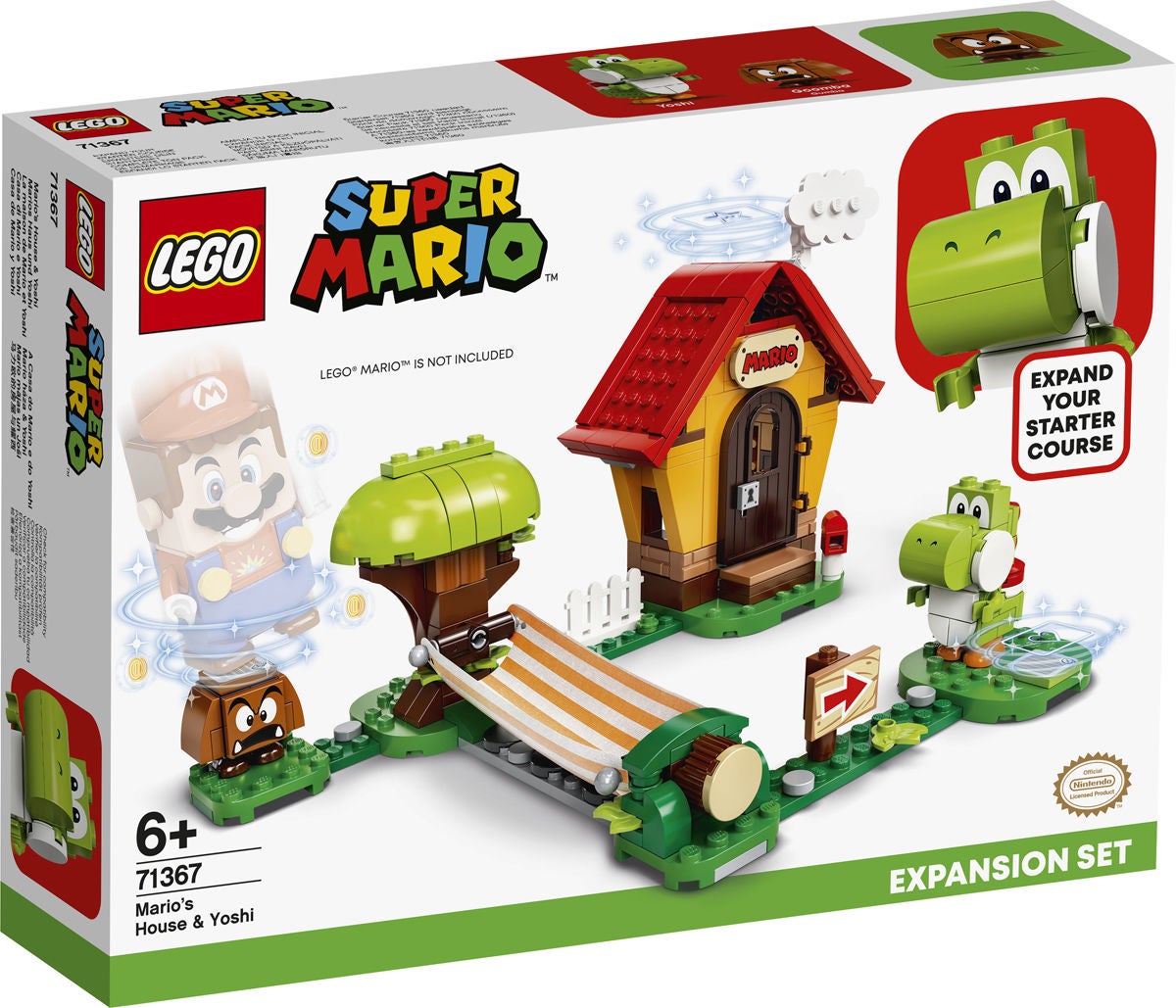LEGO Super Mario 71367 Mario's House & Yoshi Expansion Set