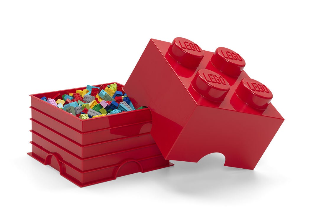 LEGO Säilytyslaatikko 4, Punainen