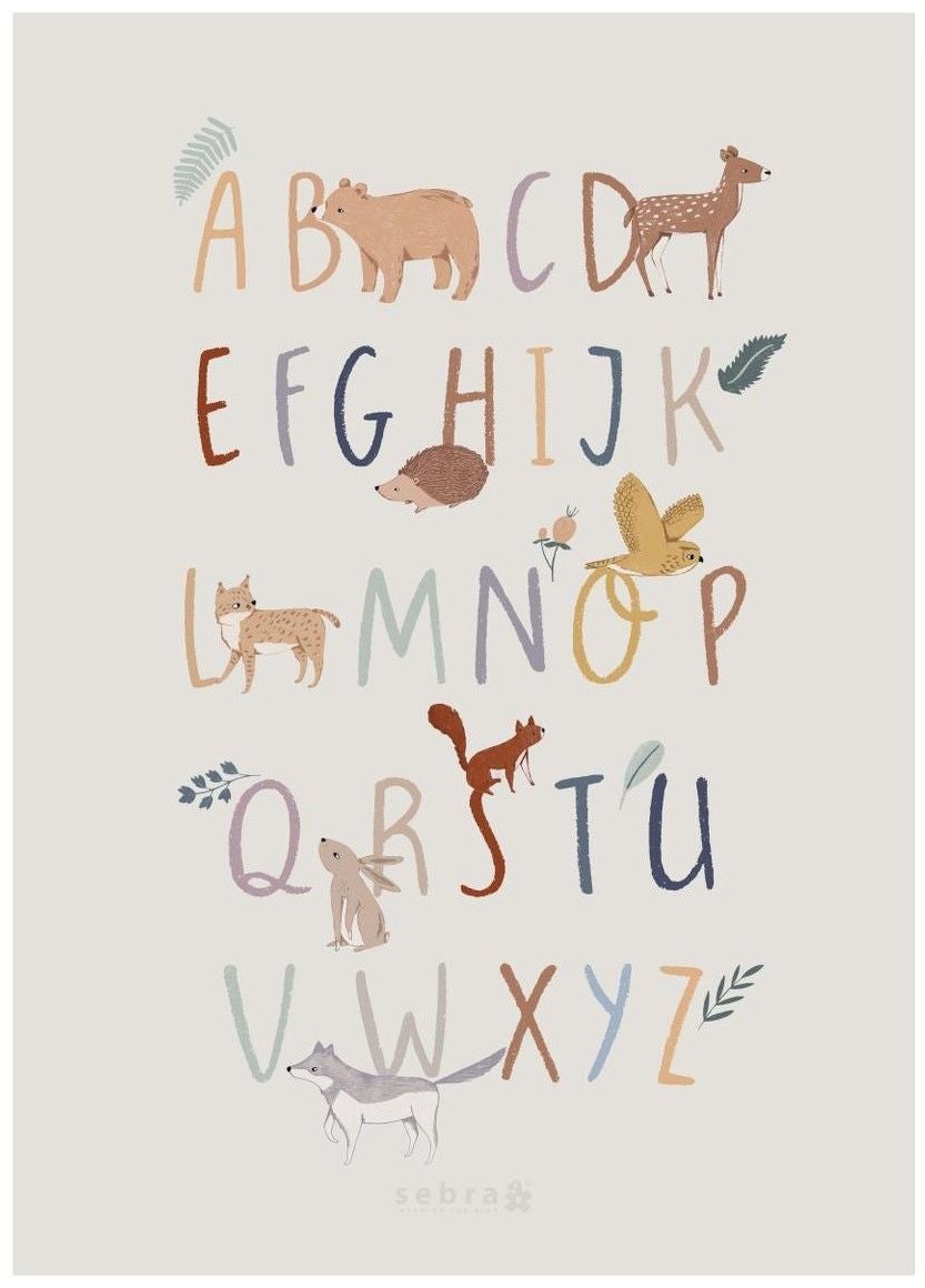 Sebra Juliste A-Z Nightfall